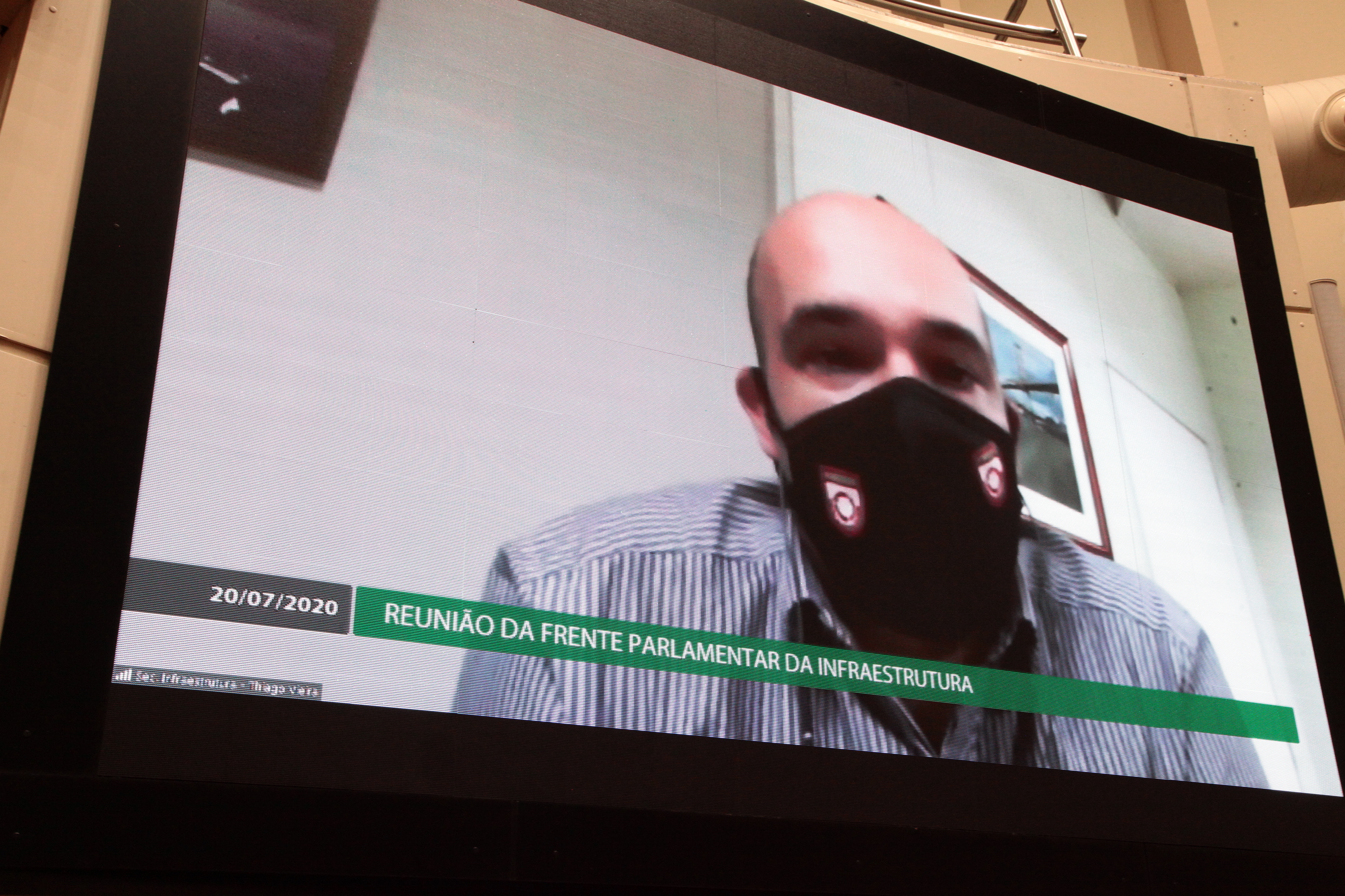 Reunião da Frente Parlamentar da Infraestrutura - Thiago Vieira, Secretário Adjunto da Infraestrutura