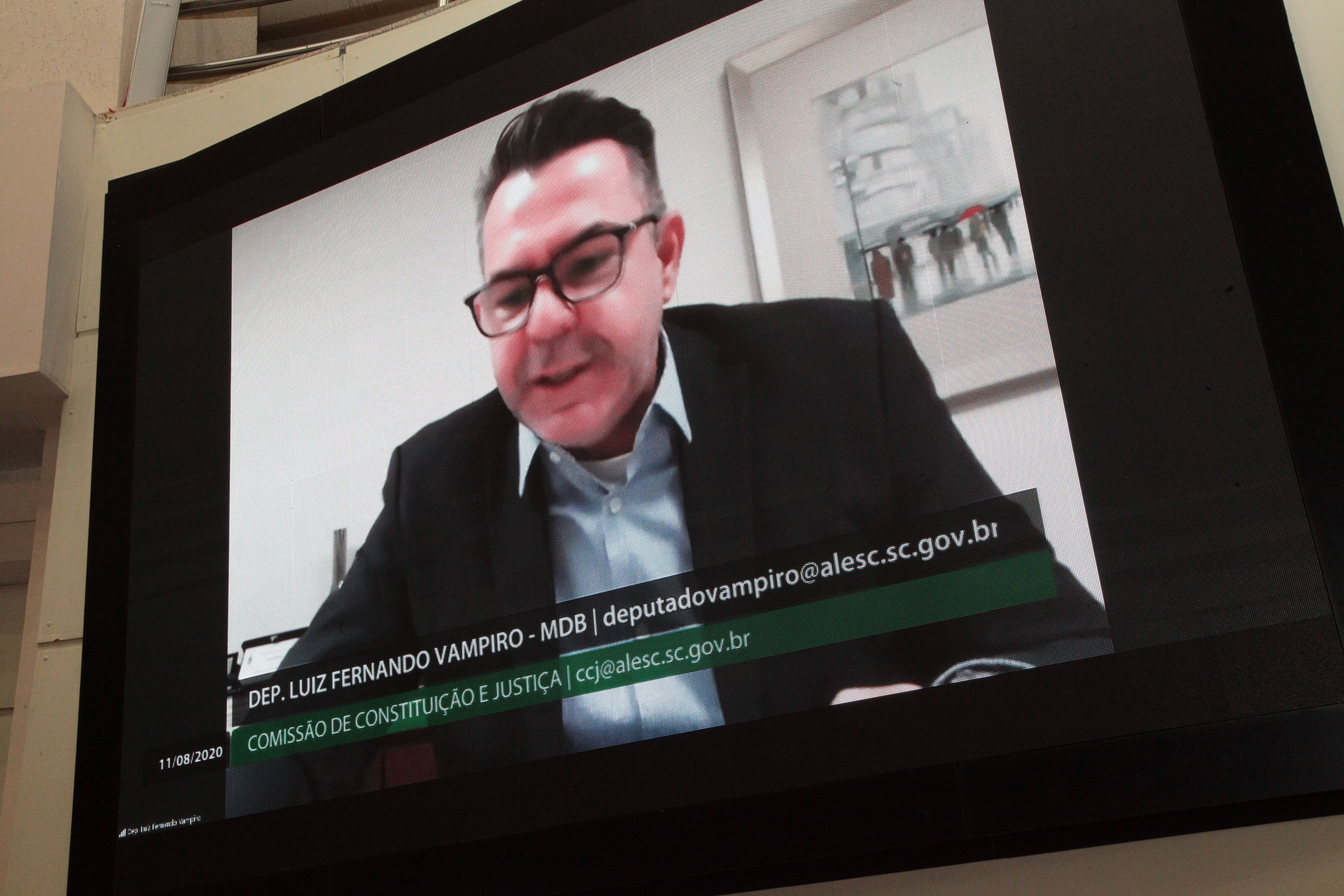Comissão de Constituição e Justiça - Deputado Luiz Fernando Vampiro  (MDB)