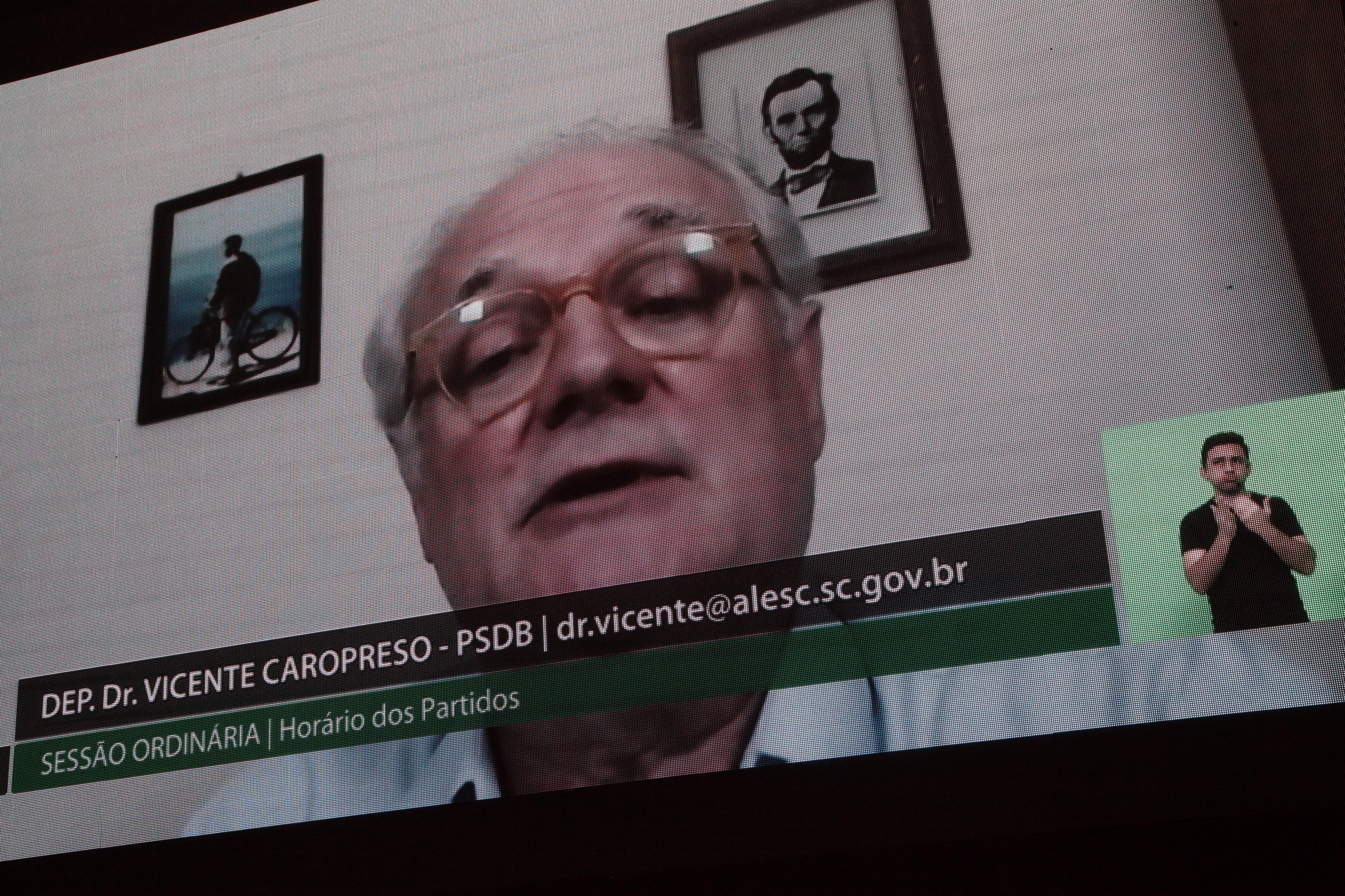 Sessão Plenária - Deputado Vicente Caropreso (PSDB)