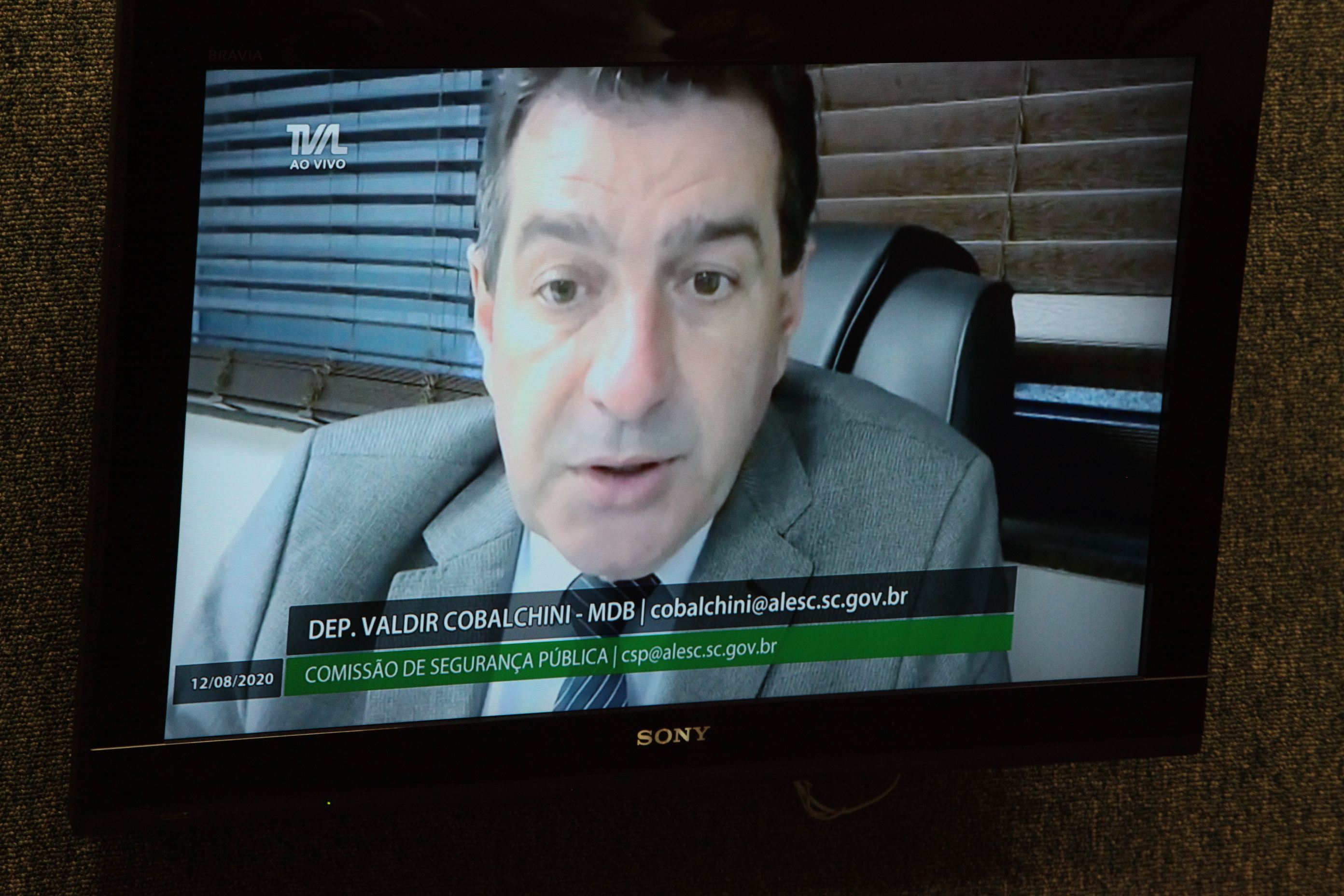 Comissão de Segurança Pública - Deputado Valdir Cobalchini (MDB)