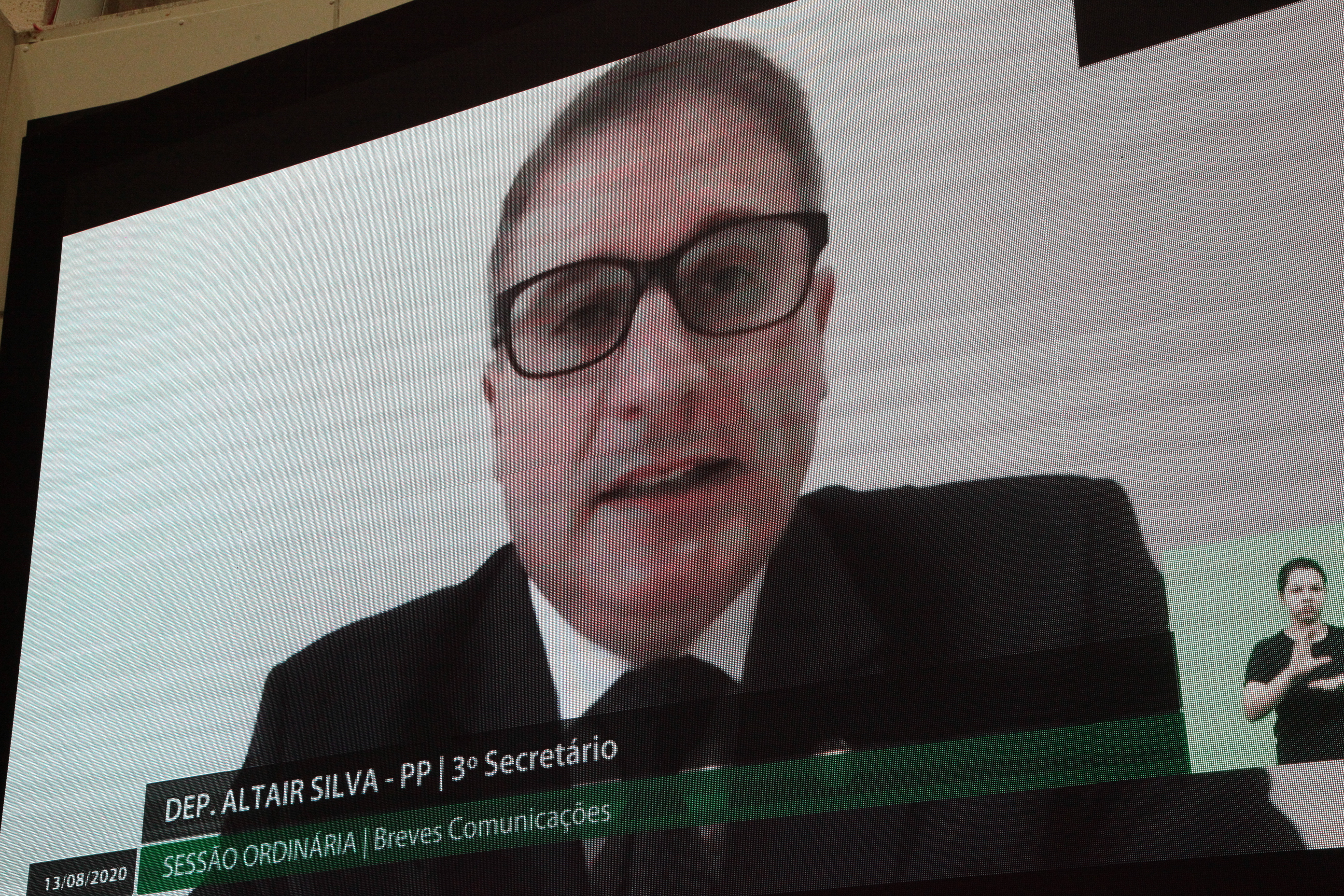 Sessão Plenária - Deputado Altair Silva (PP)