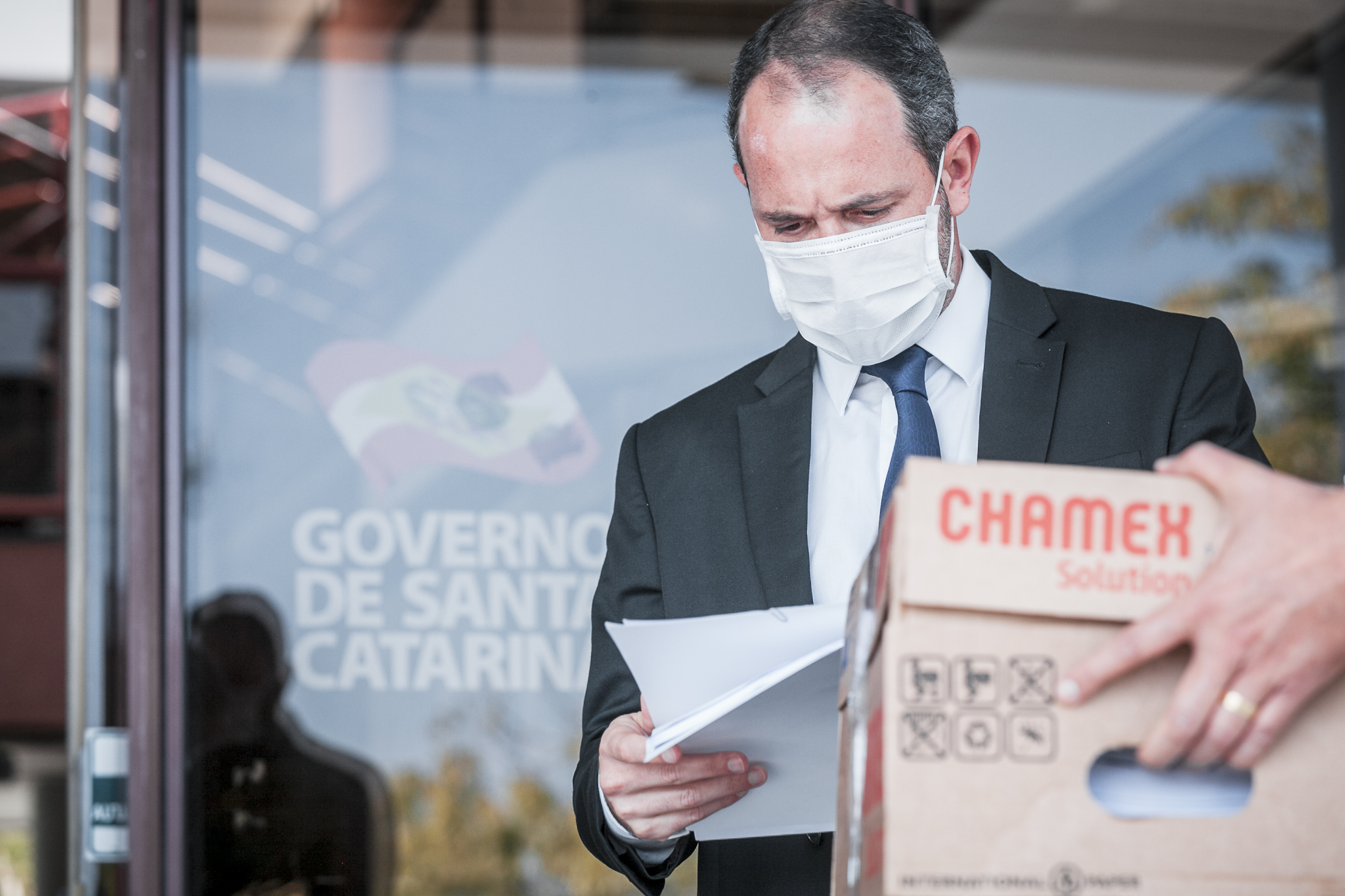 Entrega da Notificação do Segundo pedido de Impeachment ao Governador