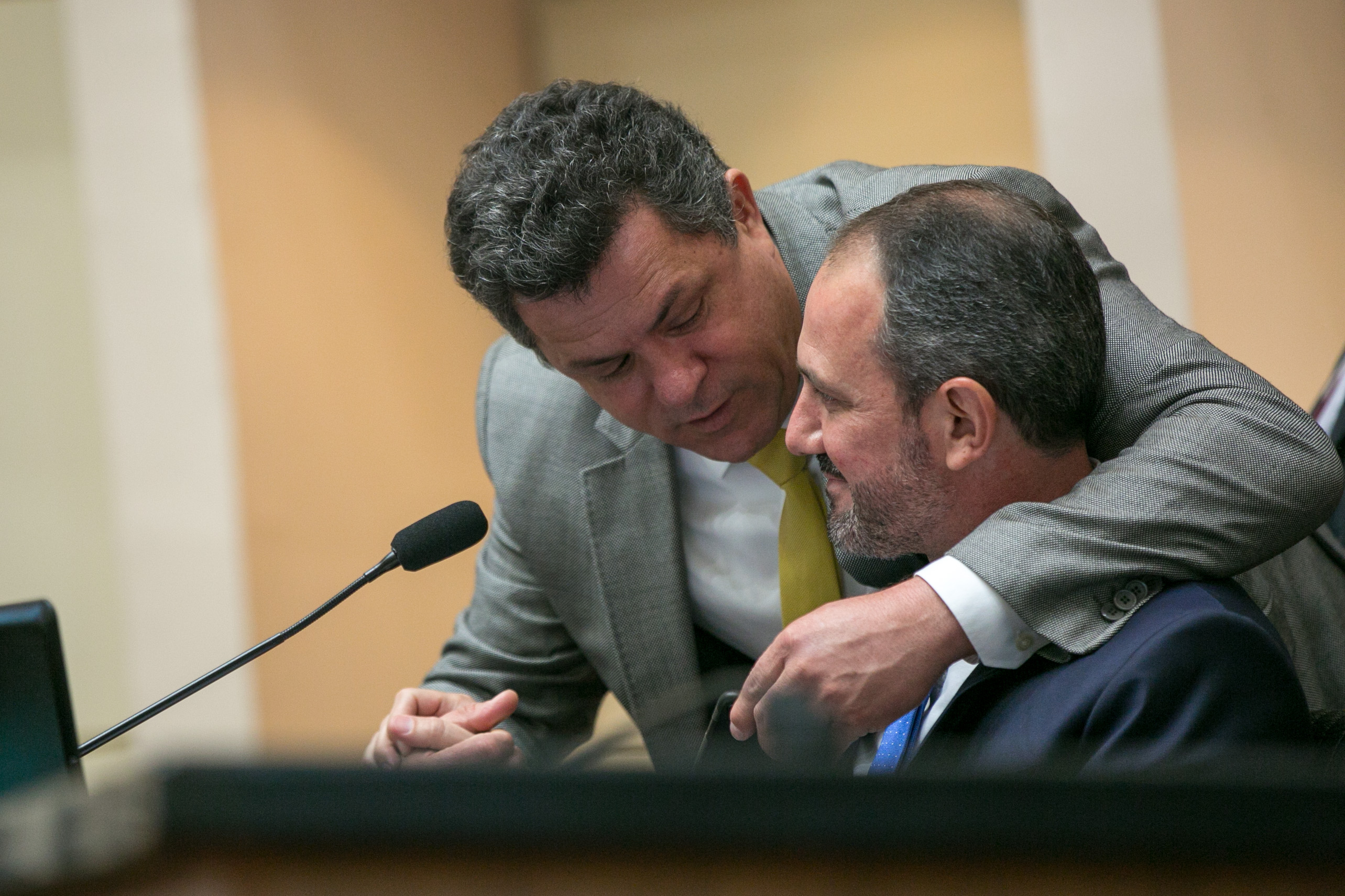 Deputado Ivan Naatz (PL) e Deputado Laércio Schuster (PSB)