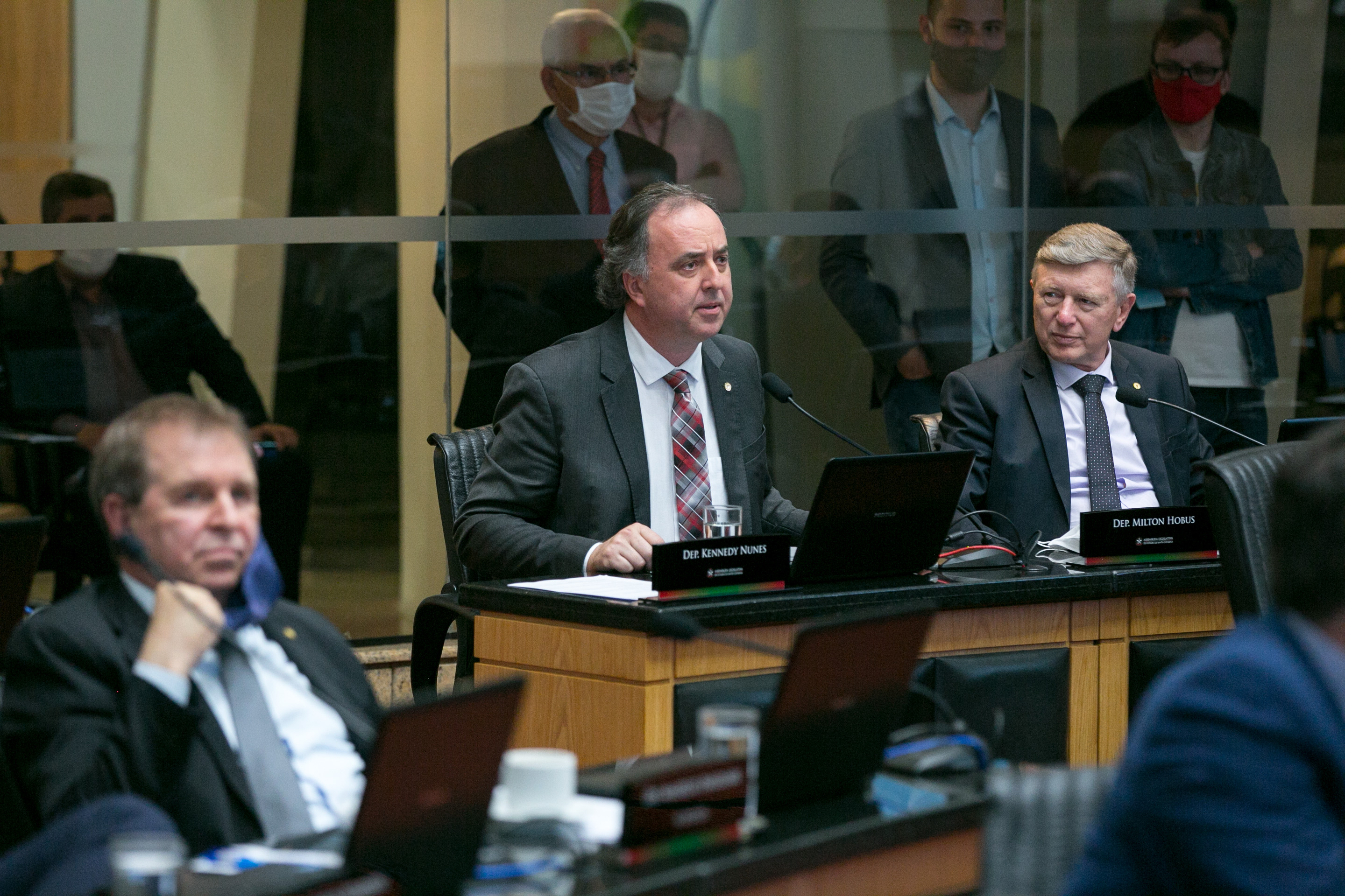 Deputado Kennedy Nunes (PSD) e Deputado Milton Hobus (PSD)