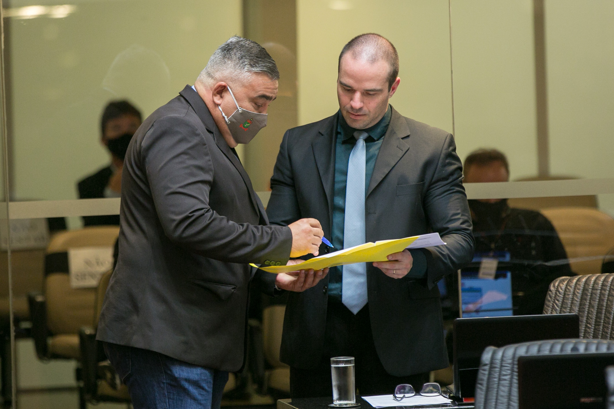Deputado Sargento Lima (PSL) e Deputado Jessé Lopes (PSL)