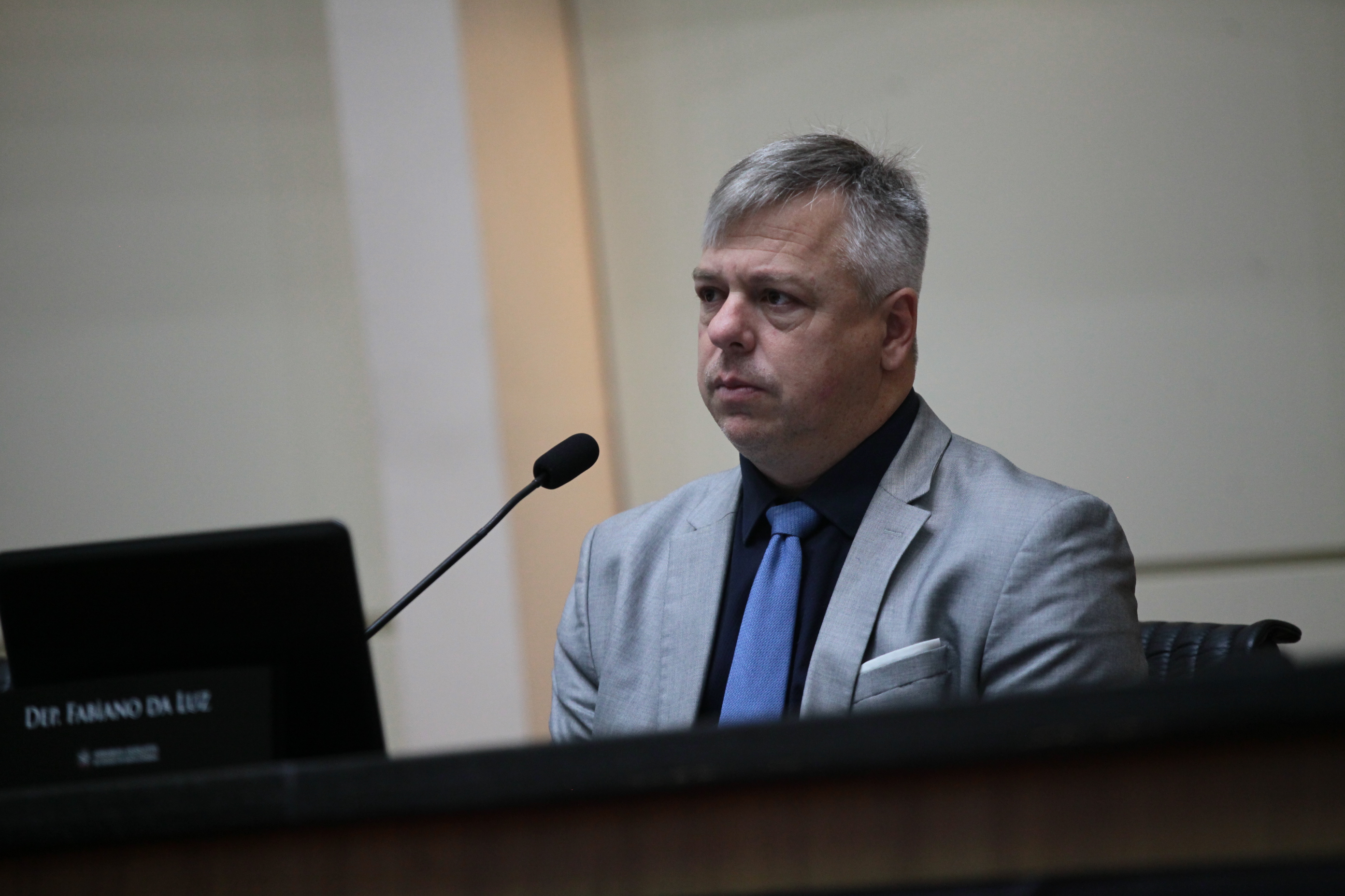 Reunião da Comissão do Impeachment - Deputado Fabiano da Luz (PT)
