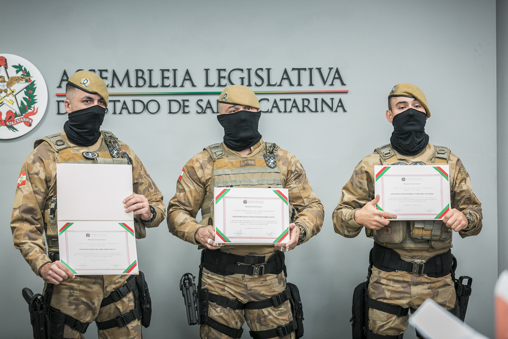 Moção de Aplausos -Deputado Jessé Lopes – Policiais Militares