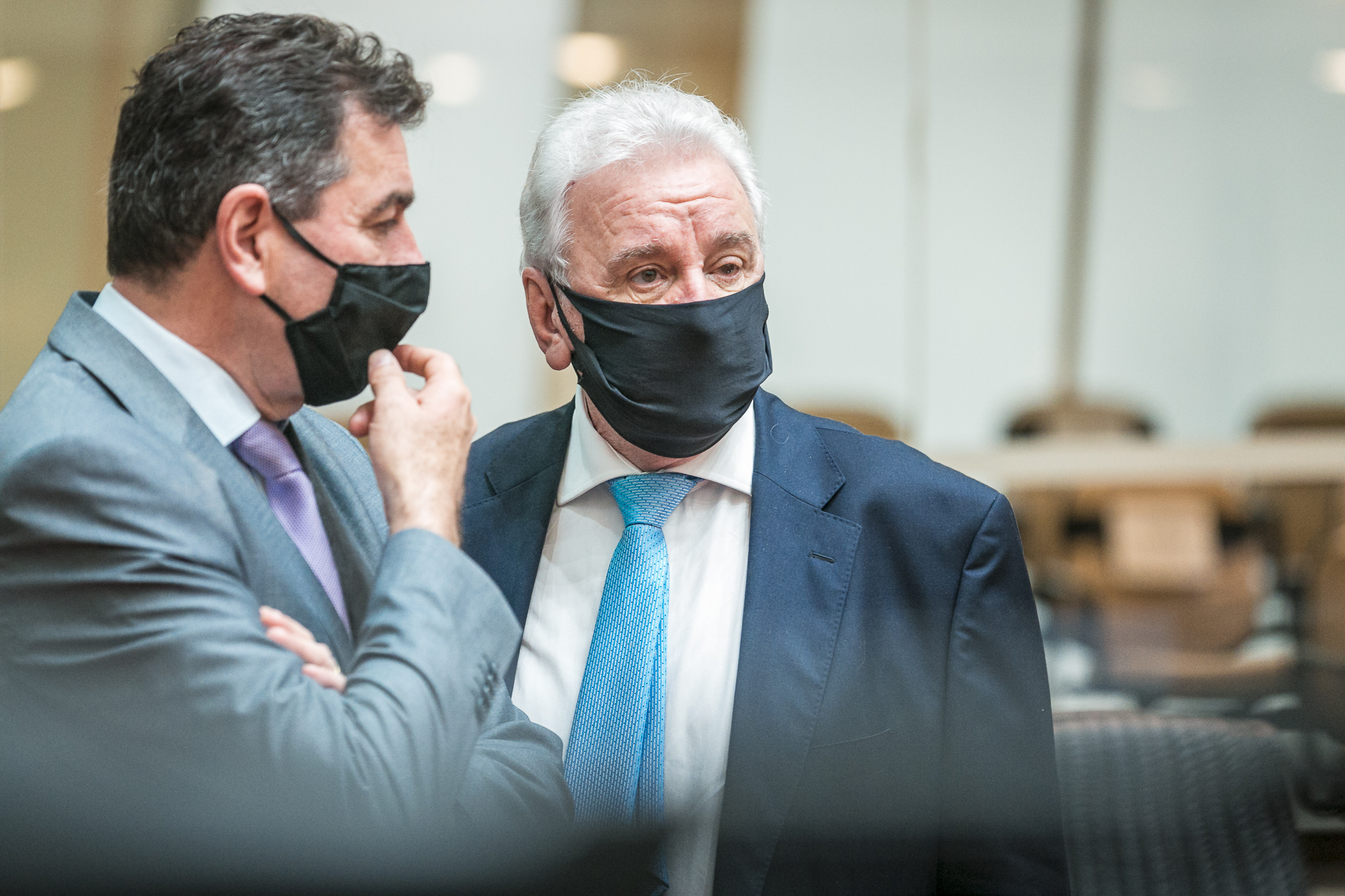 Deputado Valdir Cobalchini (MDB) e Deputado Moacir Sopelsa (MDB)