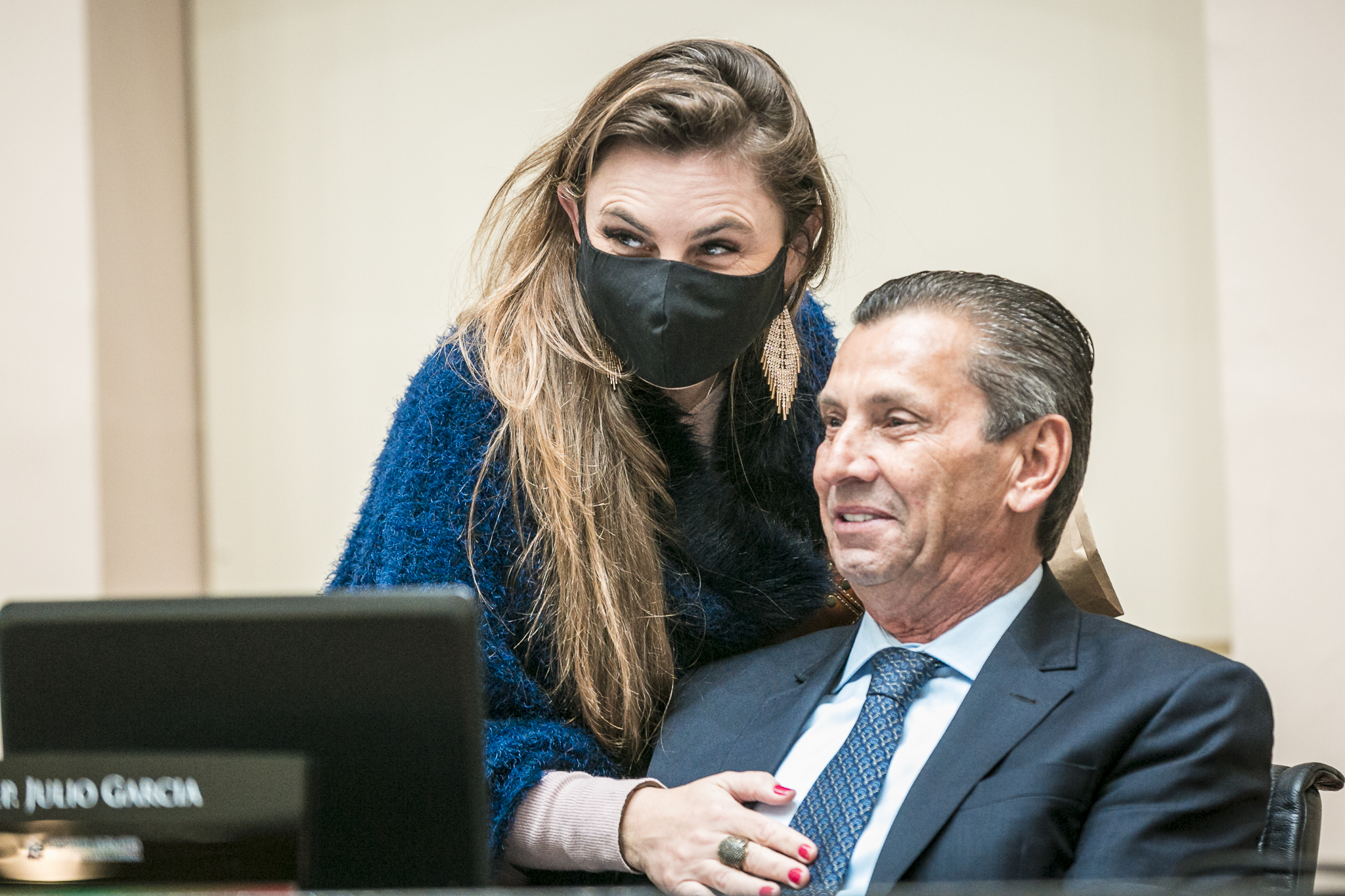 Deputada Ana Paula da Silva (PDT) e Deputado Júlio Garcia (PSD)