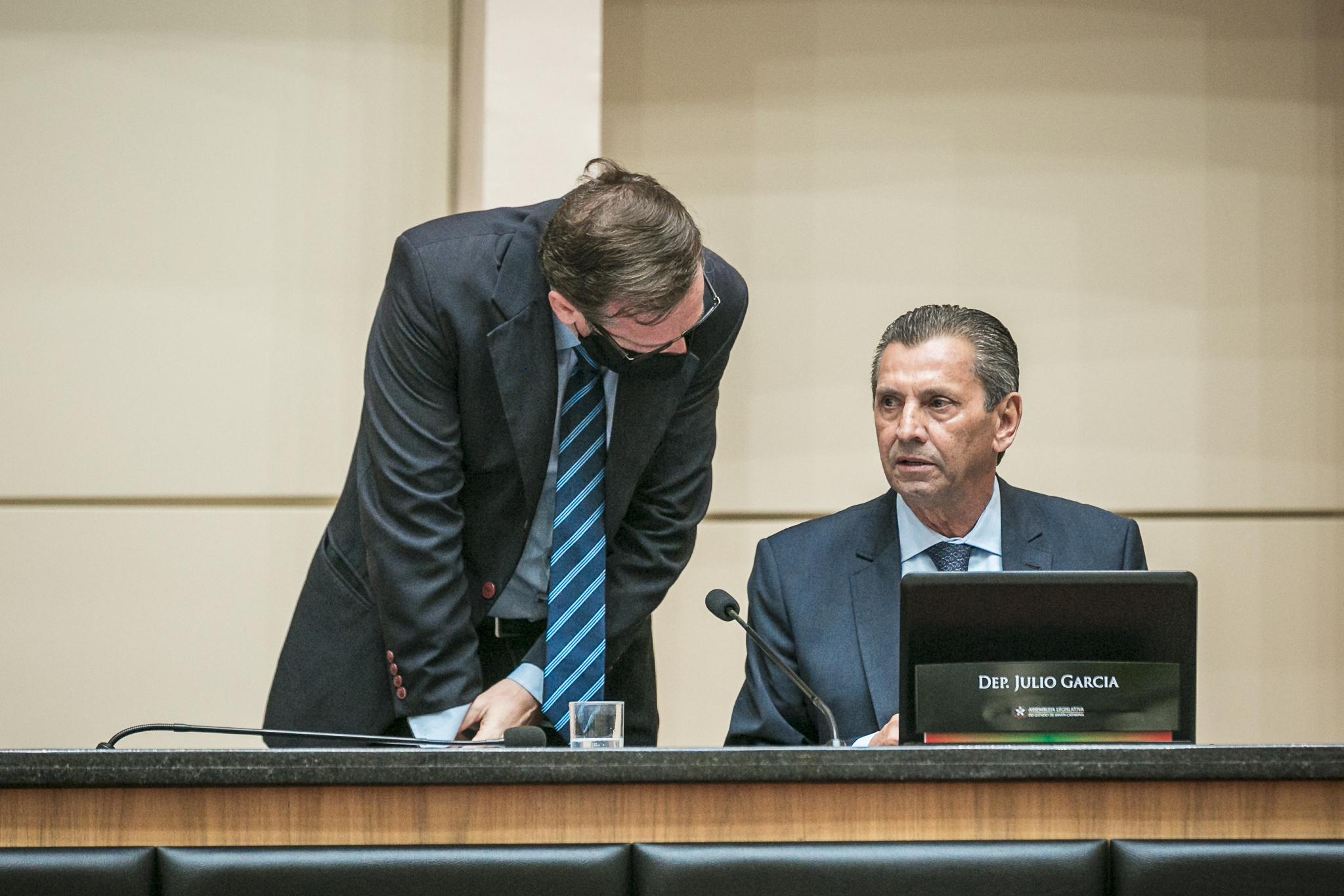 Deputado Jair Miotto (PSC) e Deputado Júlio Garcia (PSD)