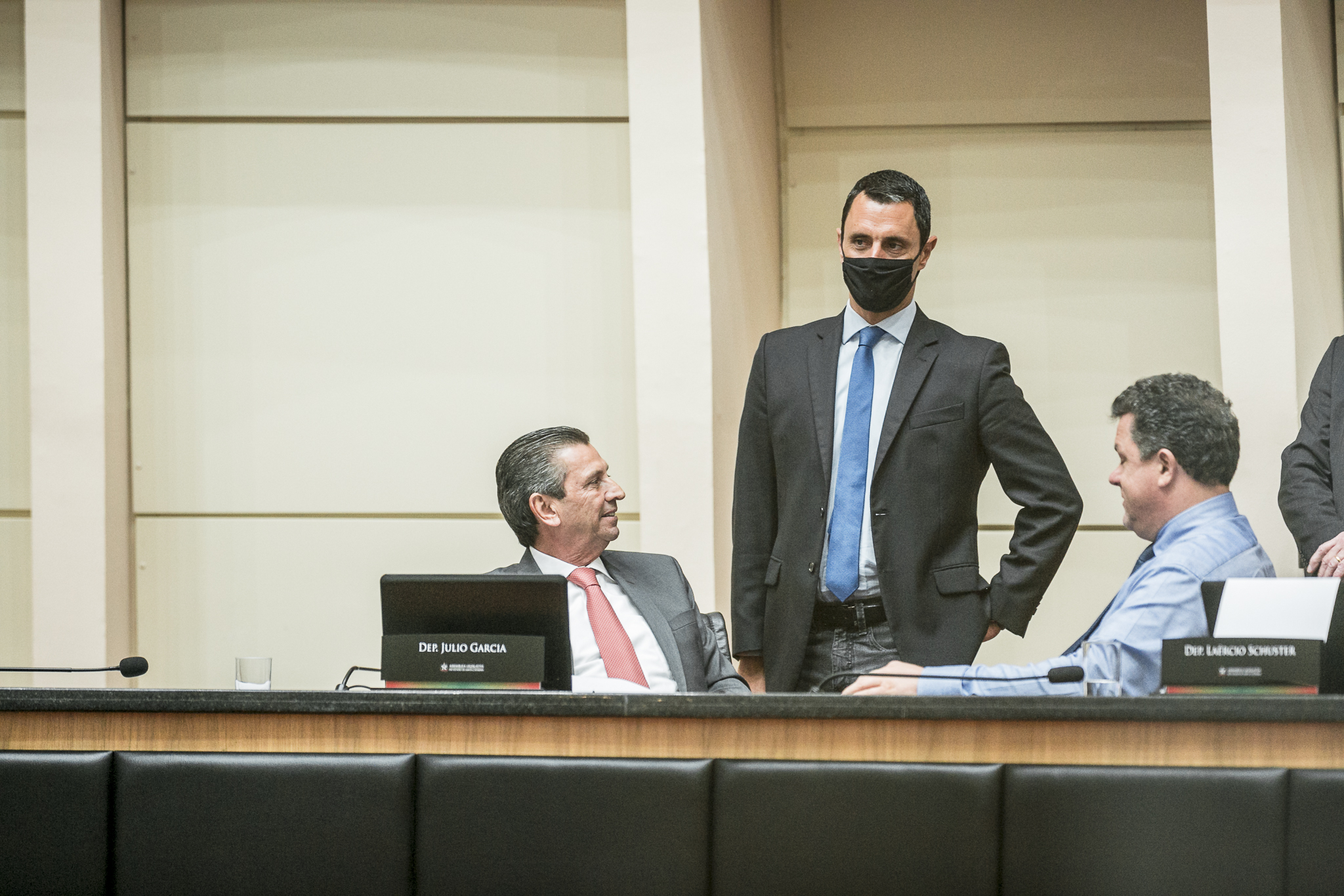 Deputado Júlio Garcia (PSD) e Deputado João Amin (PP)
