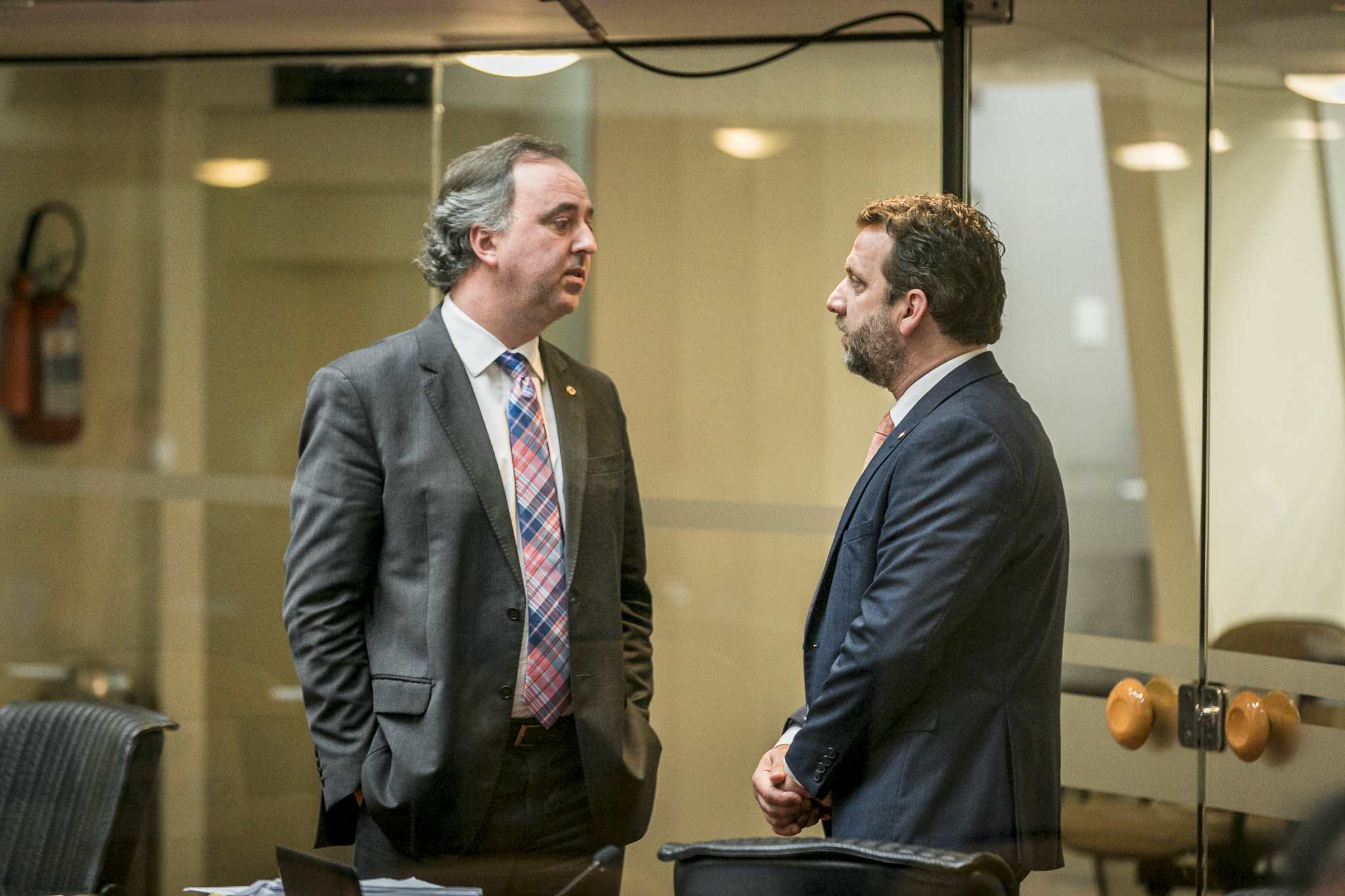Deputado Kennedy Nunes (PSD) e Deputado Jerry Comper (MDB)