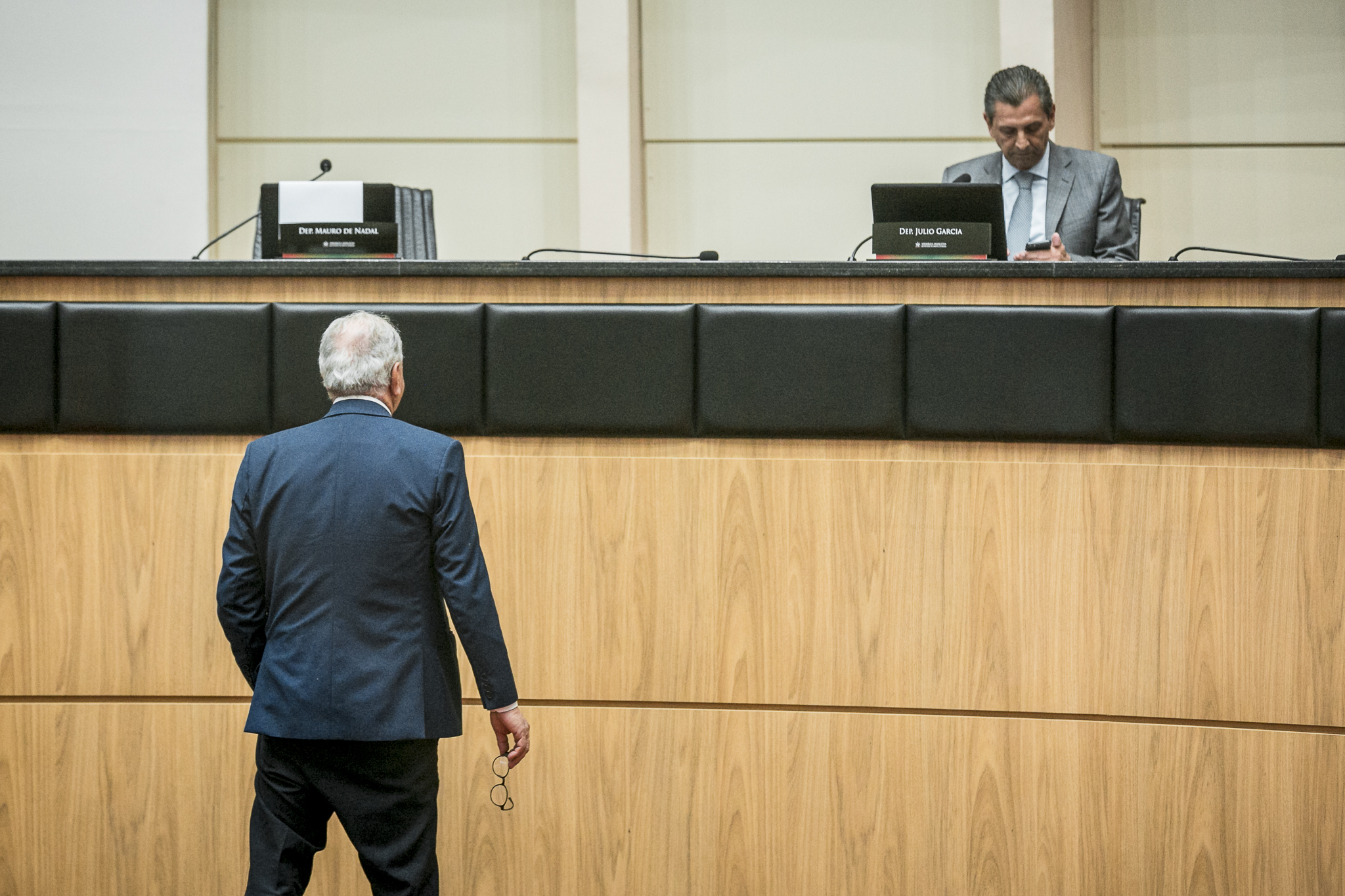 Deputado Júlio Garcia (PSD) e Deputado Nazareno Martins (PSB)