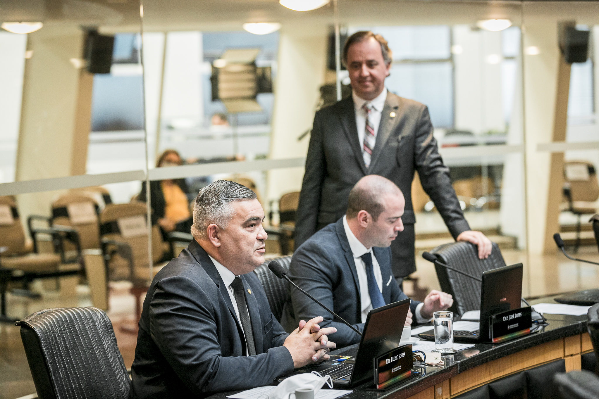 Deputado Sargento Lima(PSL), Deputado Jessé Lopes (PSL) e Deputado Kennedy Nunes (PSD)