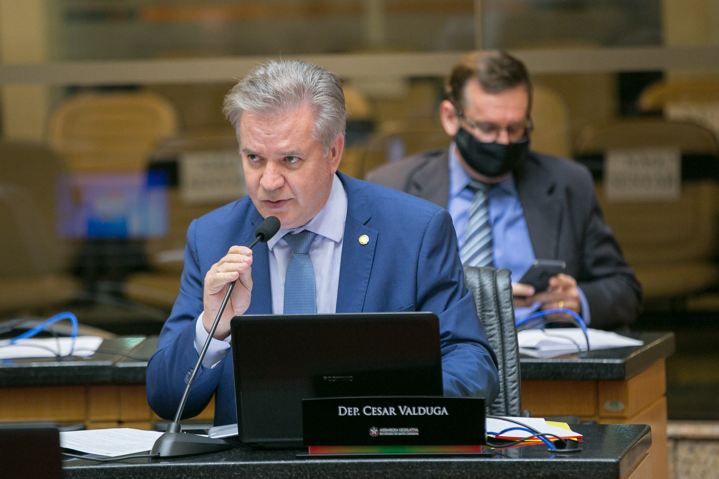 Deputado Cesar Valduga (PCdoB)