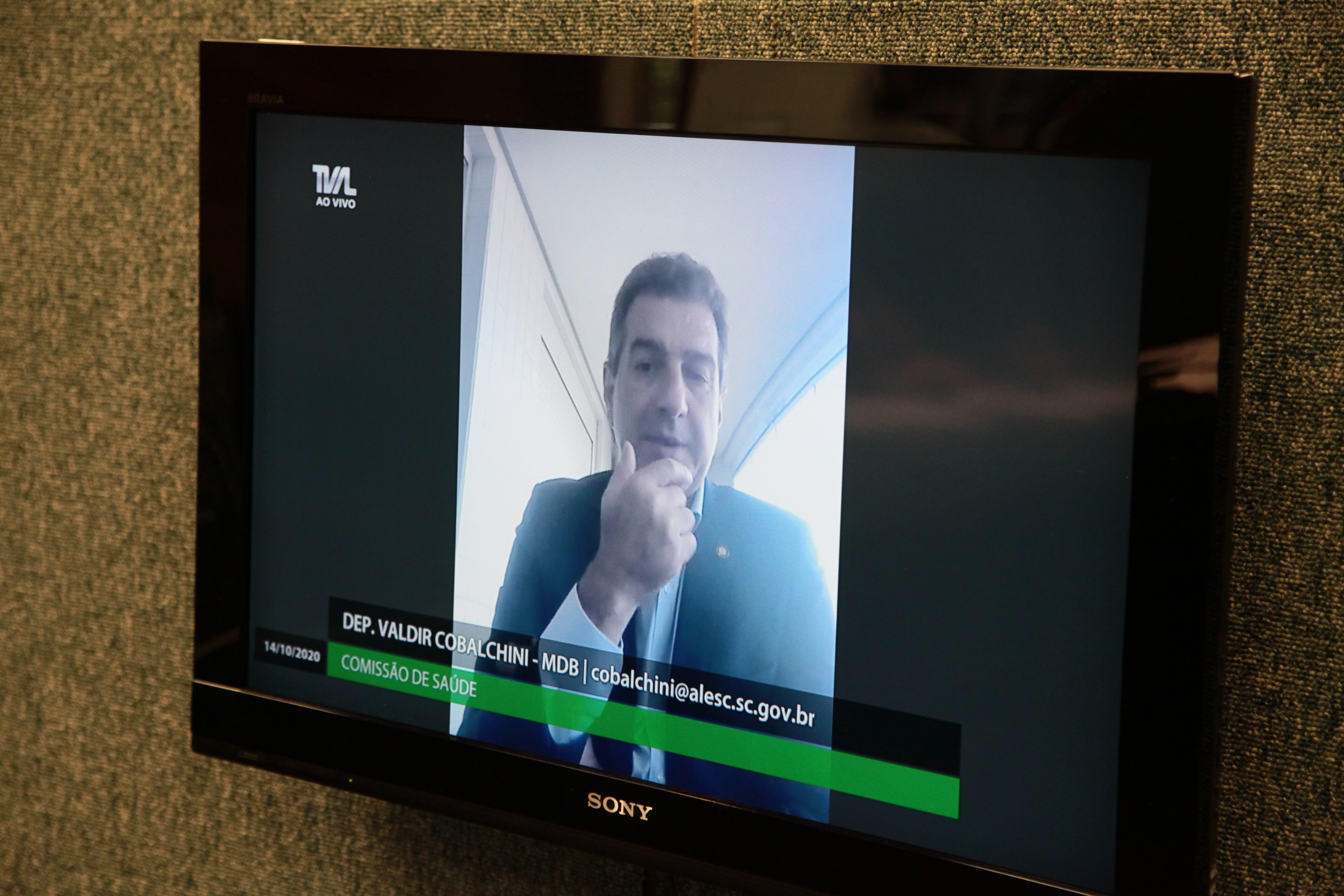 Comissão de Saúde - Deputado Valdir Cobalchini (MDB)