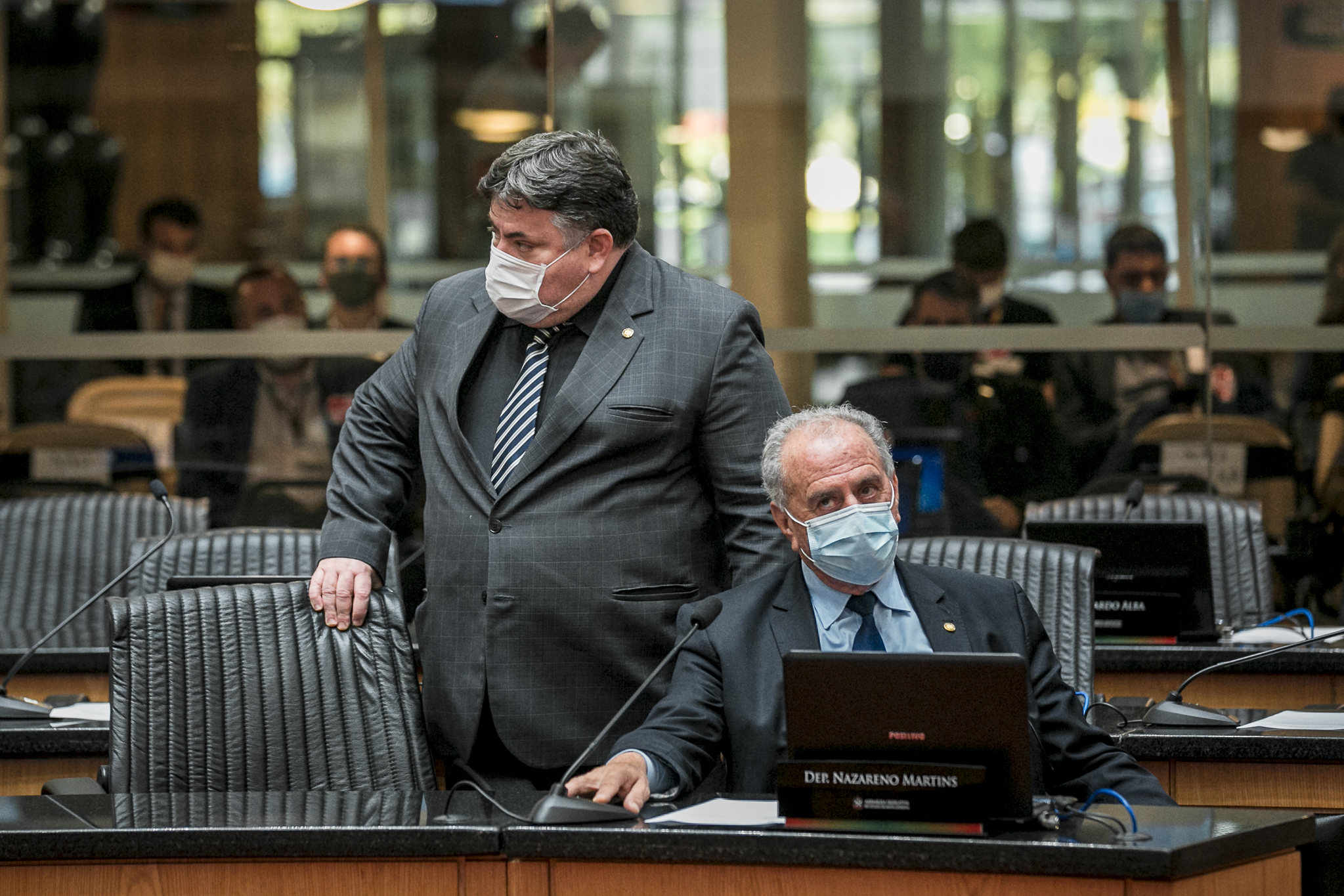 Deputado Sérgio Motta (PRB) e Deputado Nazareno Martins (PSB)