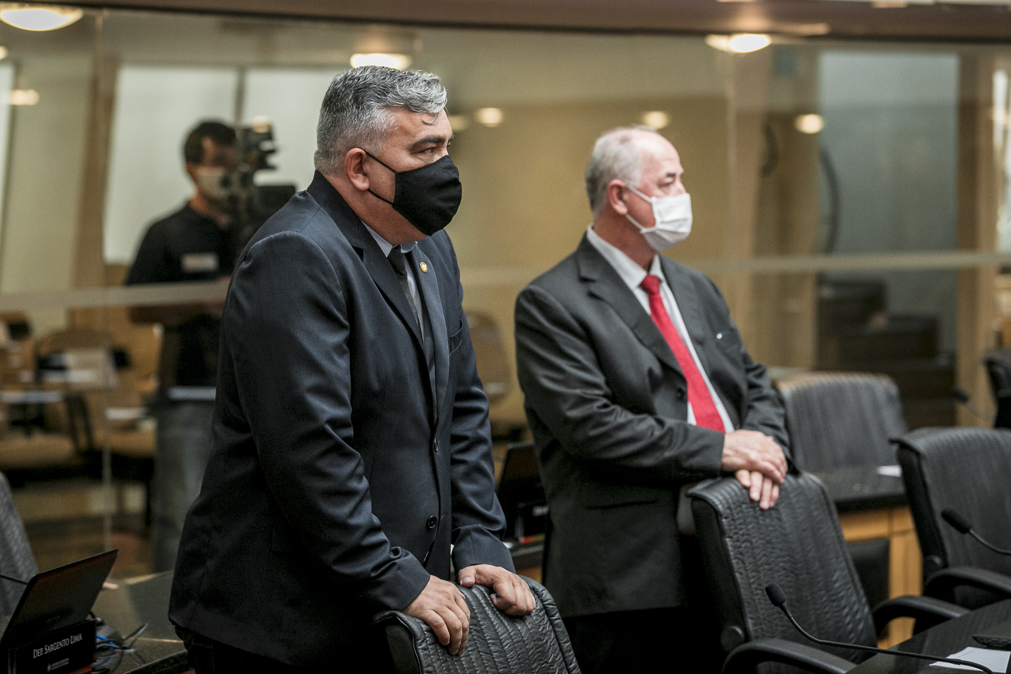 Deputado Sargento Lima(PSL) e Deputado Romildo Titon (MDB)