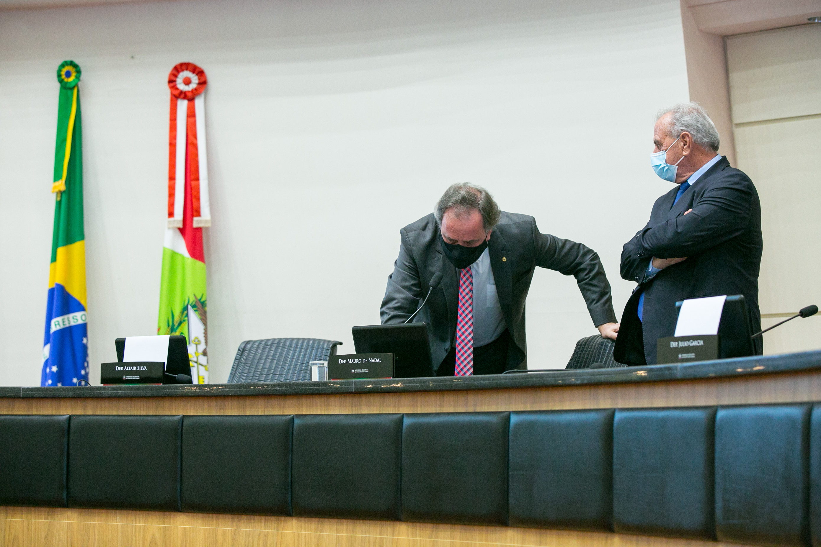 Deputado Kennedy Nunes (PSD) e Deputado Nazareno Martins (PSB)