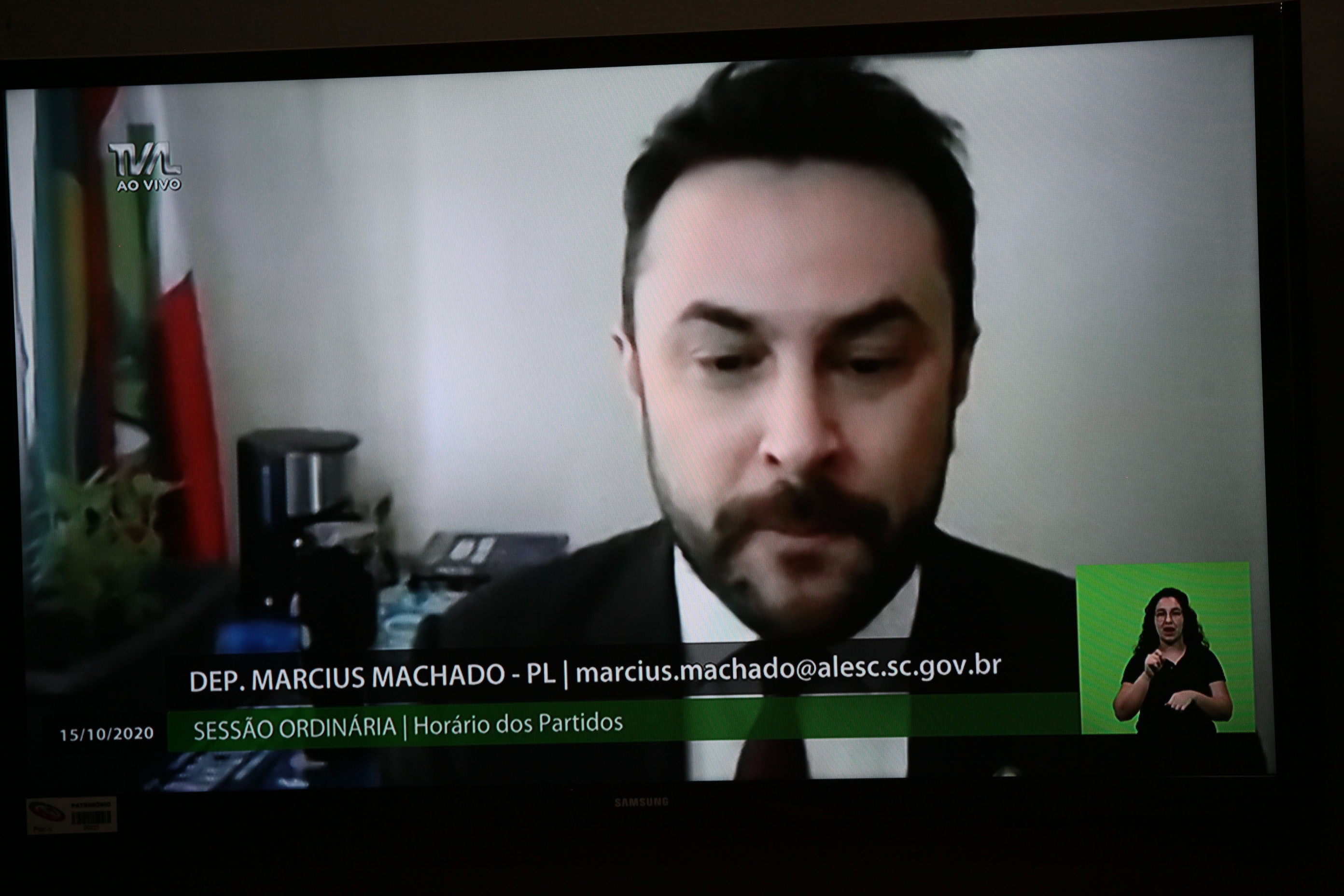 Sessão Ordinária - Deputado Marcius Machado (PL)