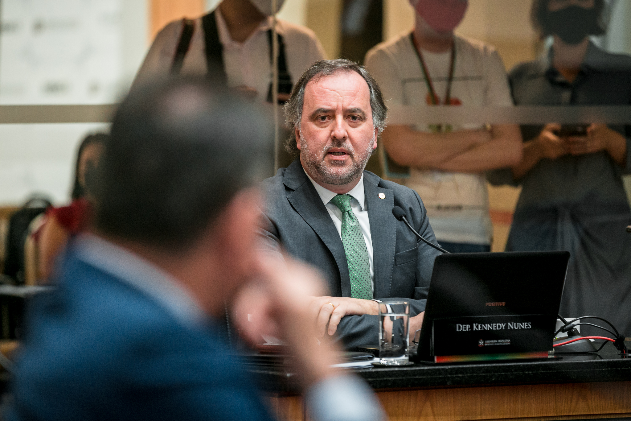 Deputado Kennedy Nunes (PSD) e Deputado Valdir Cobalchini (MDB)