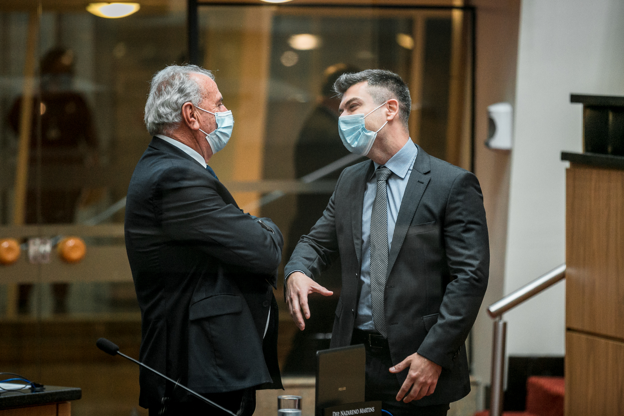 Deputado Nazareno Martins (PSB) e Deputado Bruno Souza (NOVO)