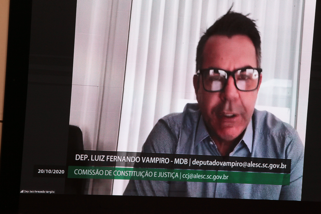 Comissão de Constituição e Justiça - Deputado Luiz Fernando Vampiro  (MDB)