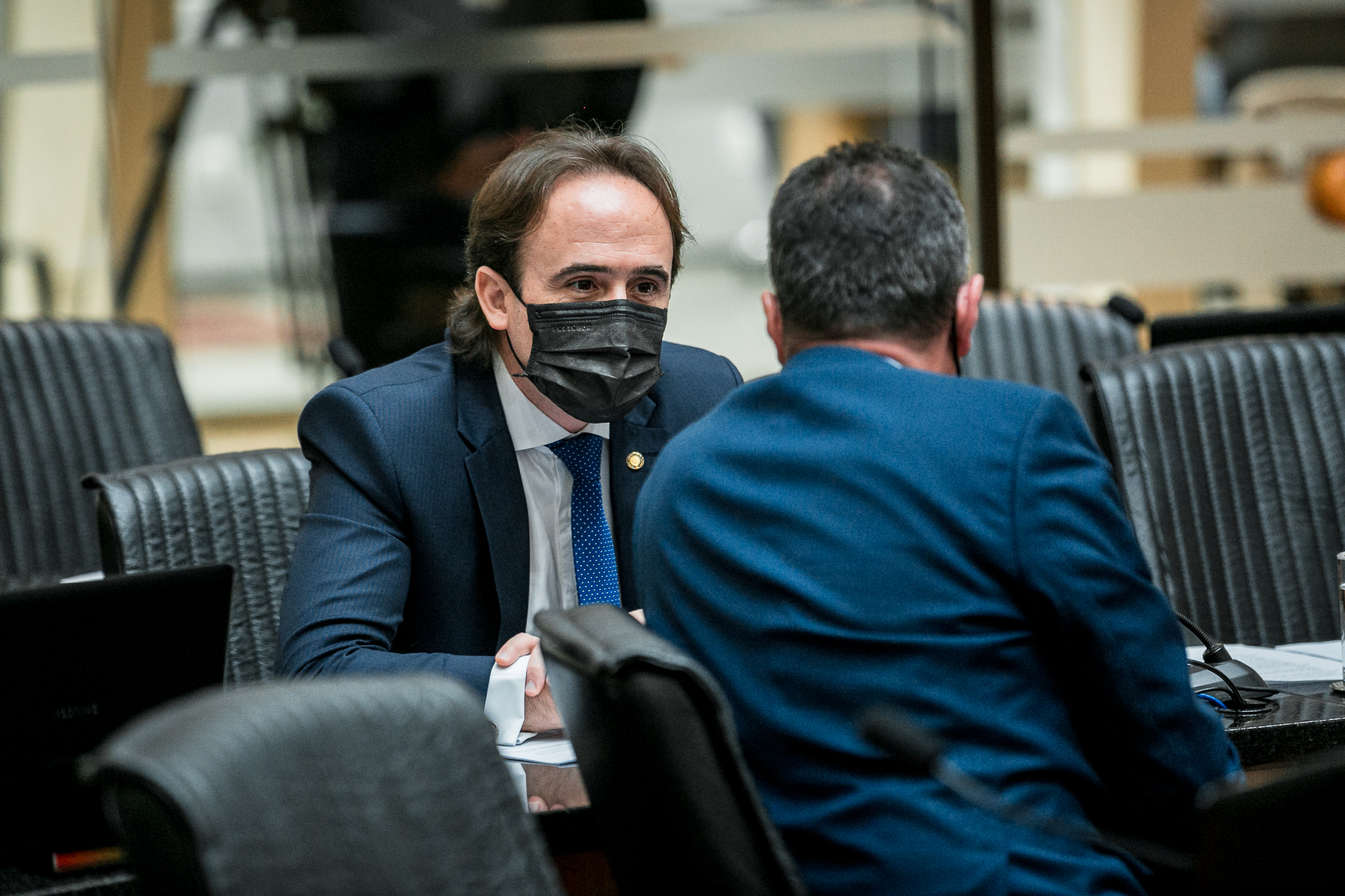 e Deputado Valdir Cobalchini (MDB)