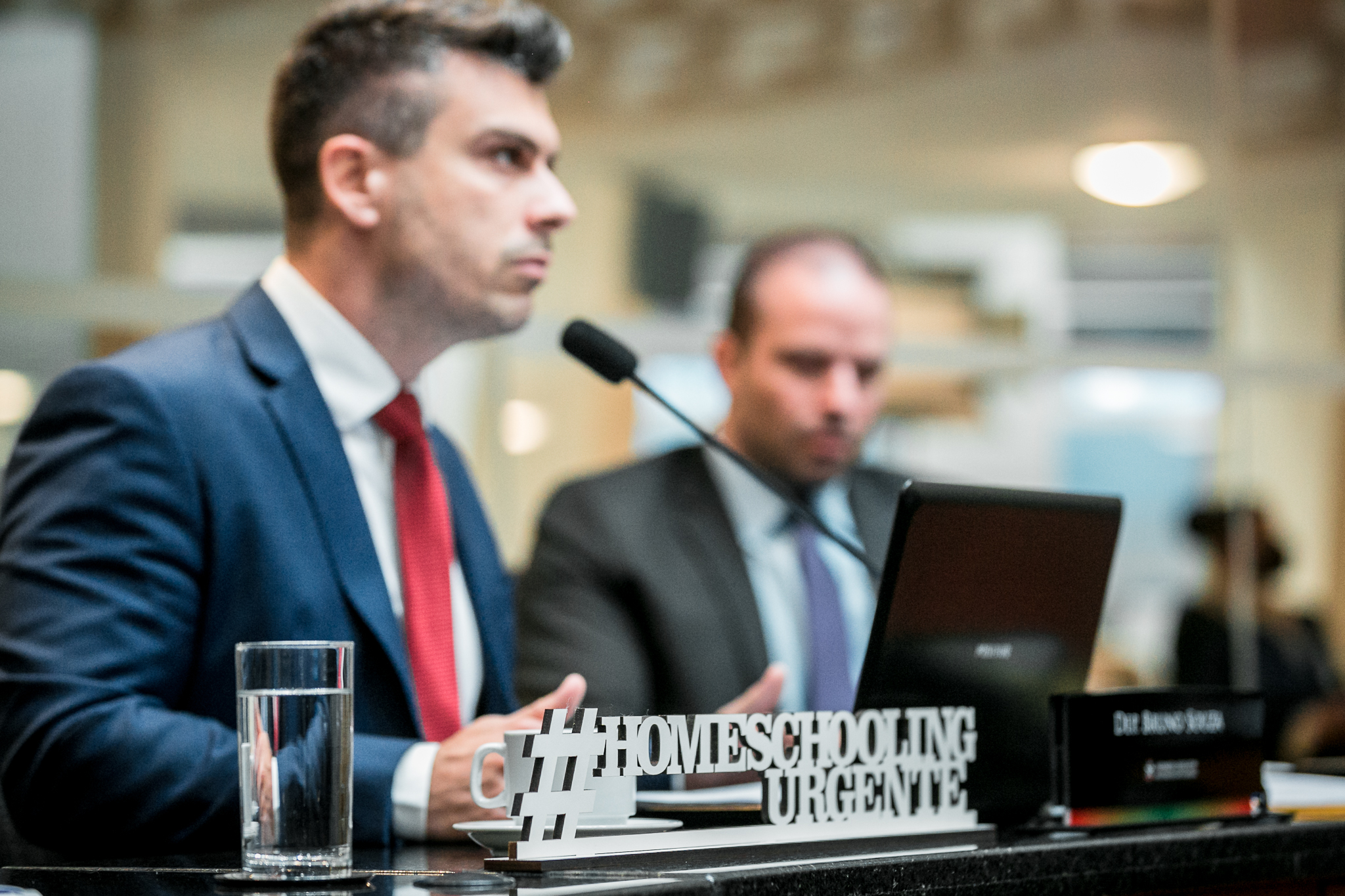 Deputado Bruno Souza (NOVO) e Deputado Jessé Lopes (PSL)