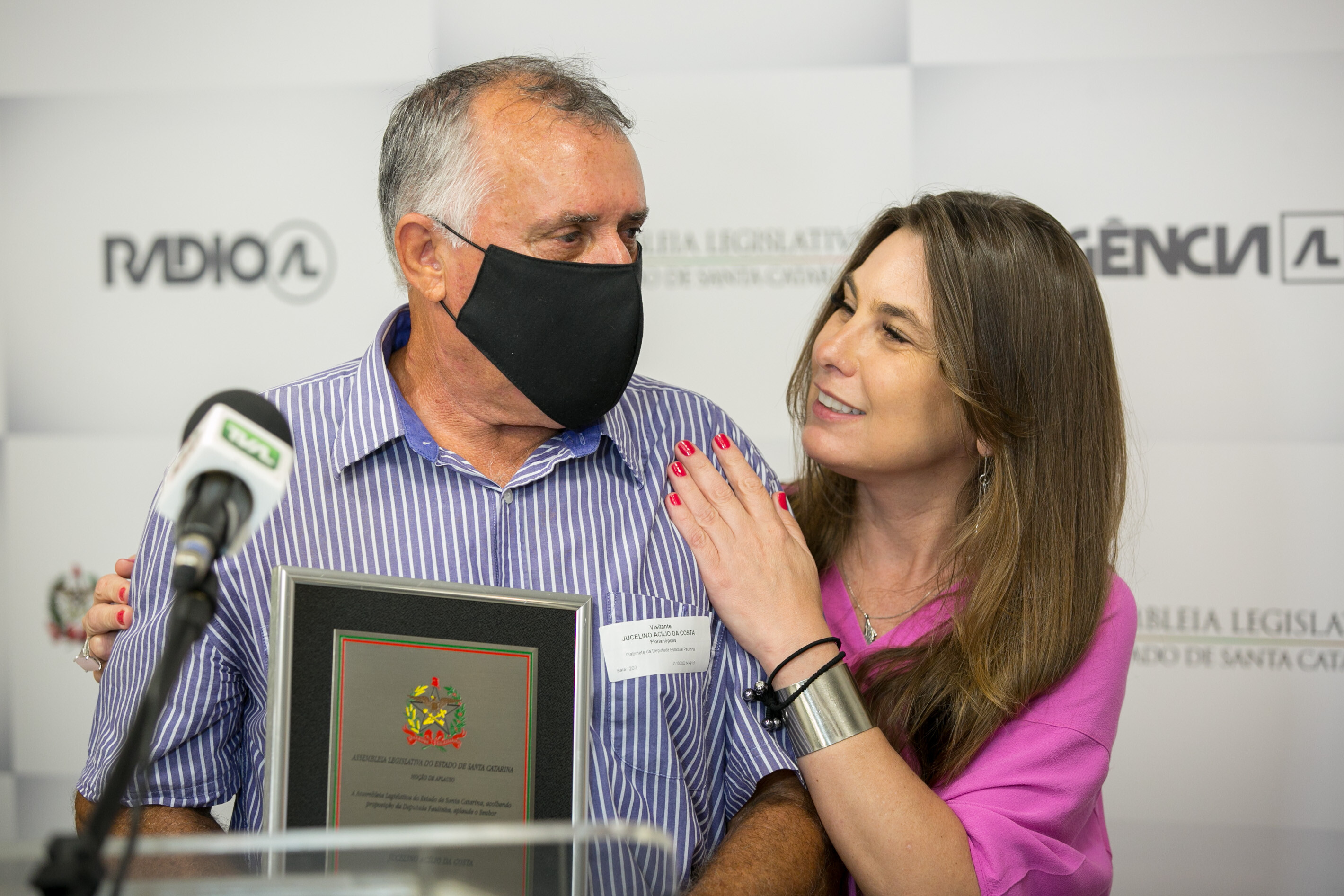 Alesc concede moção de aplausos a “manezinho” florianopolitano