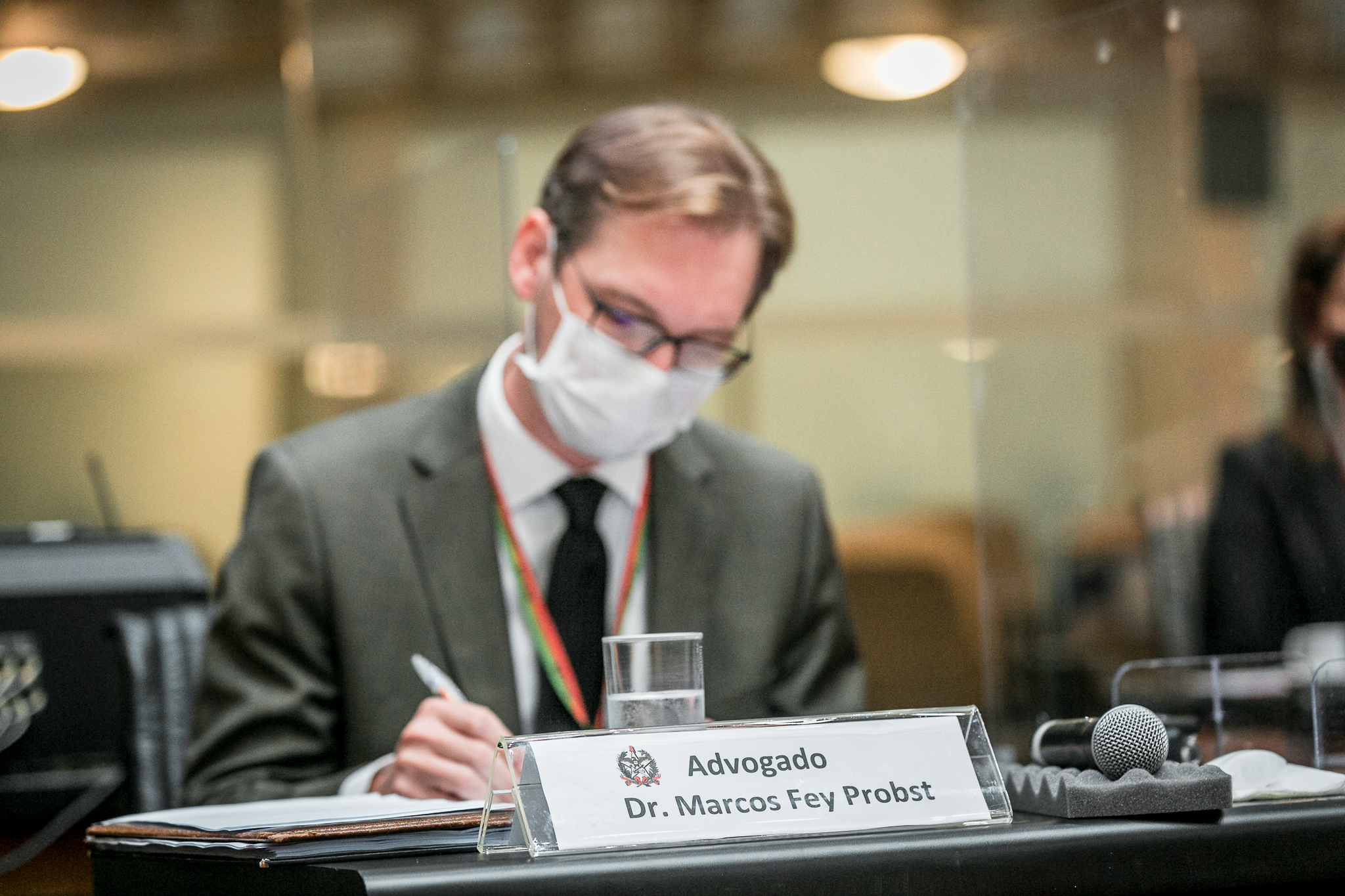 Advogado Marcos Probst, defesa do Governador Carlos Moises