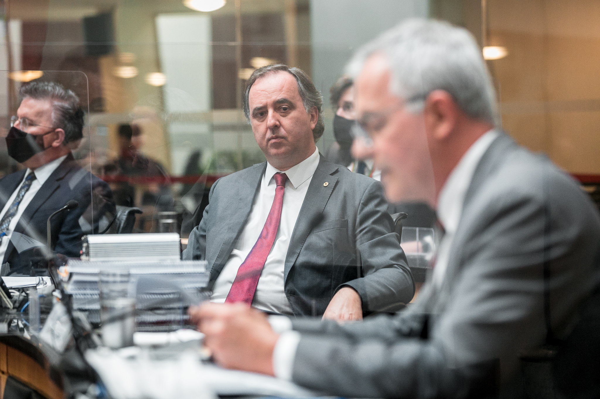 Deputado Kennedy Nunes (PSD) e Desembargador Carlos Alberto Civinski
