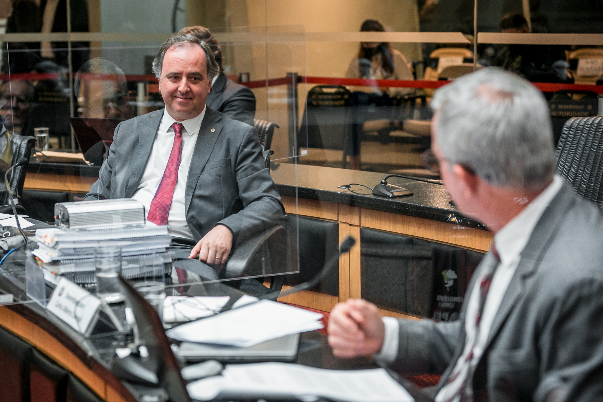 Deputado Kennedy Nunes (PSD) e Desembargador Carlos Alberto Civinski