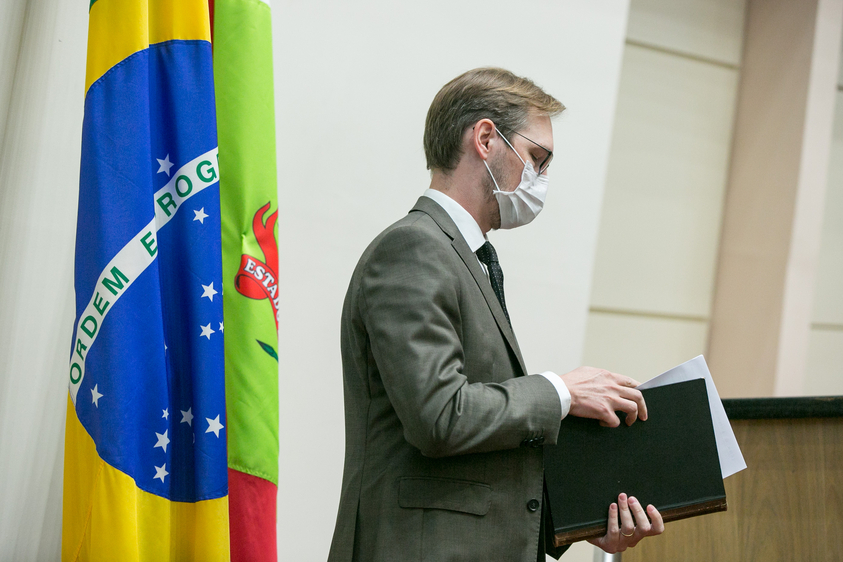 Advogado Macos Probst, defesa do governador Carlos Moisés