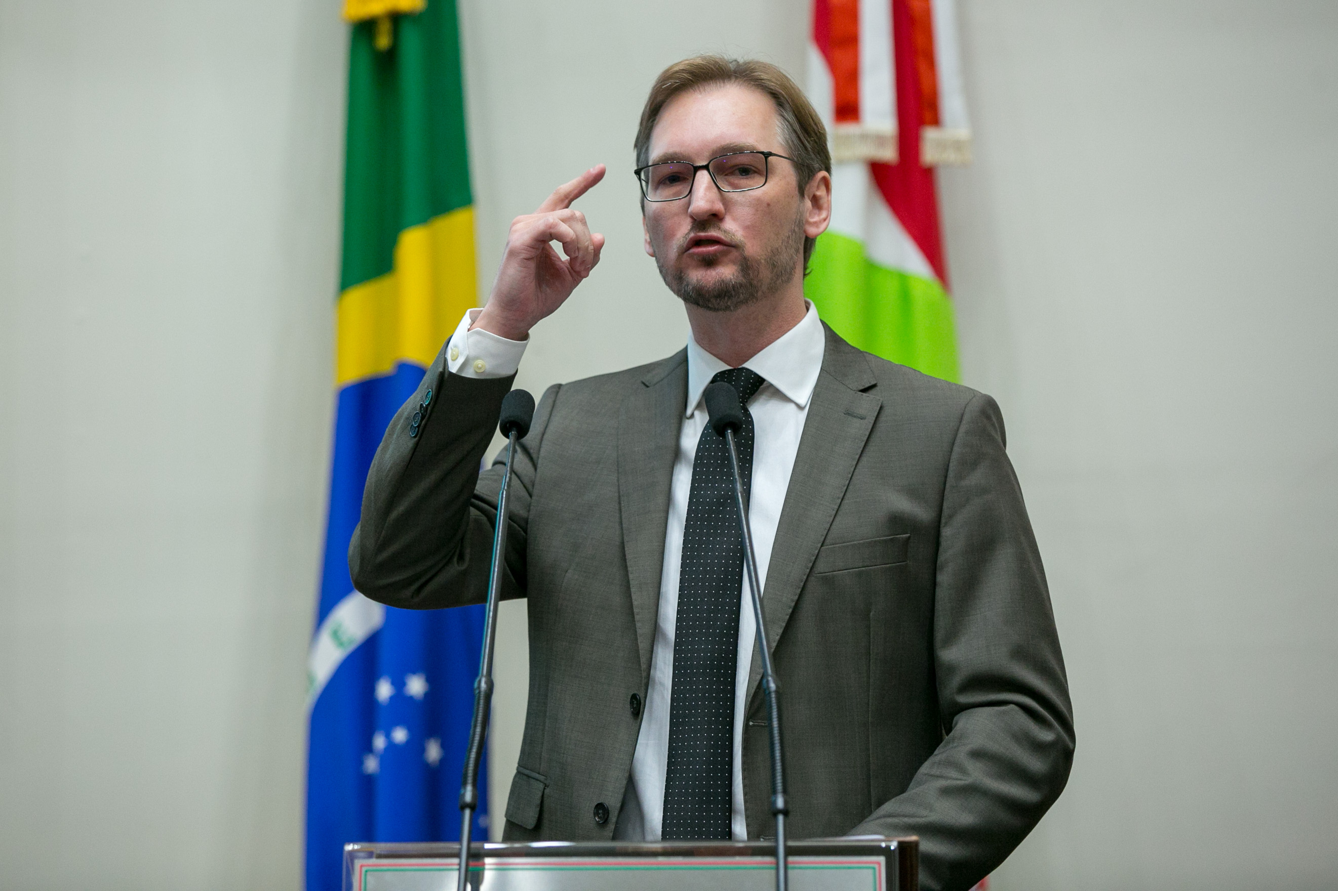 Advogado Macos Probst, defesa do governador Carlos Moisés