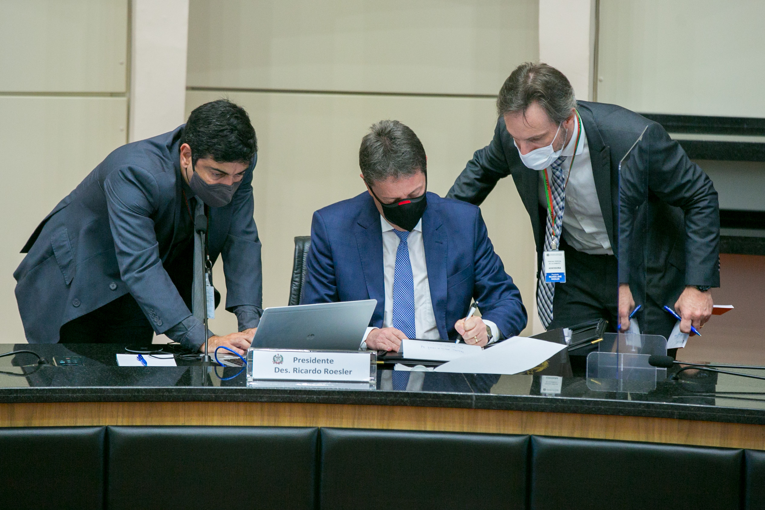 Presidente do Tribunal de Justiça, desembargador Ricardo Roesler