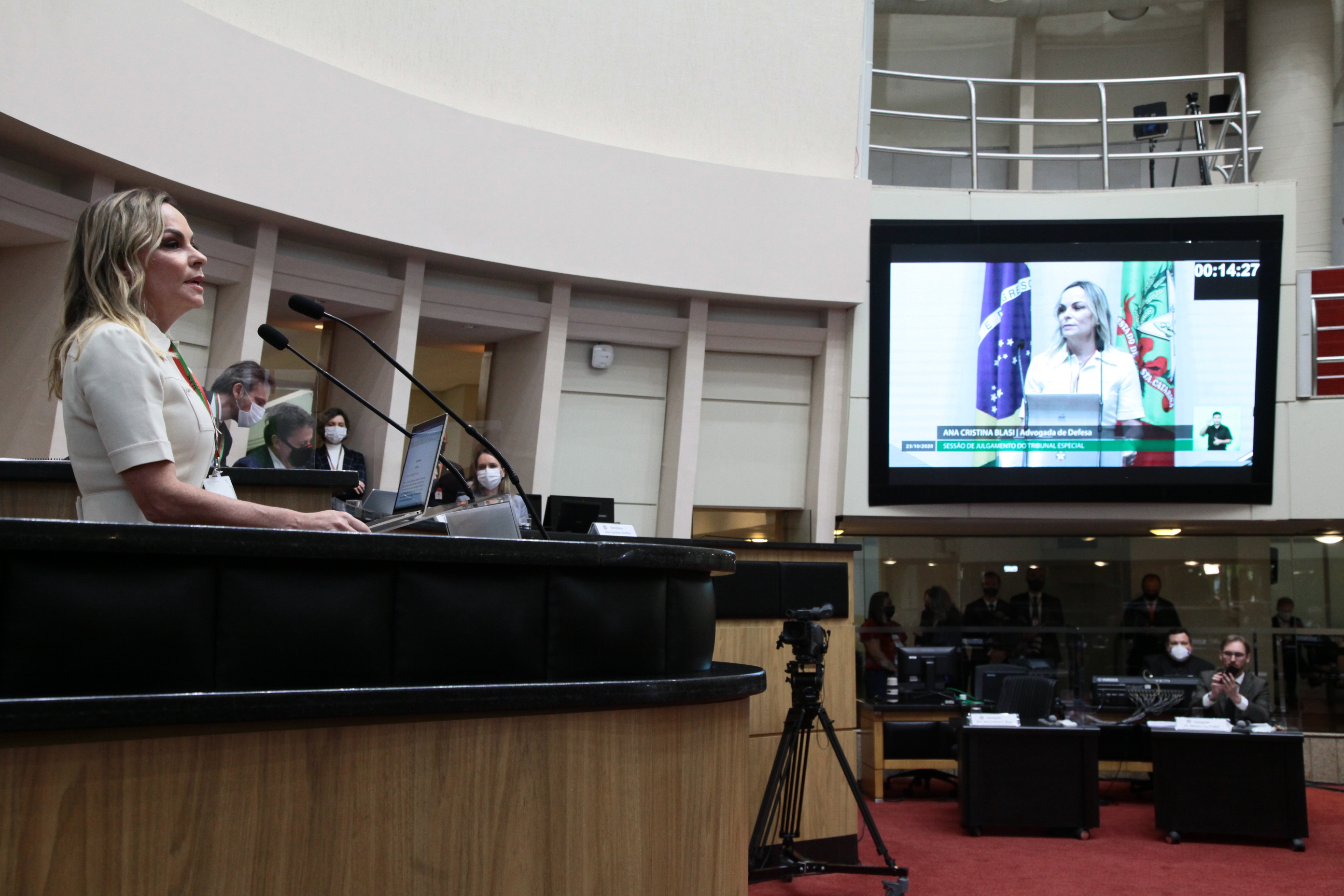 IMPEACHMENT - Tribunal Especial de Julgamento - Ana Cristina Blasi, advogada de defesa
