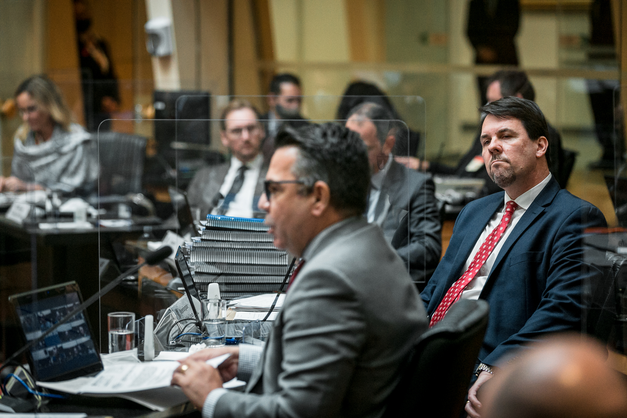 Desembargador Luiz Felipe Schuch e Deputado Luiz Fernando Vampiro  (MDB)