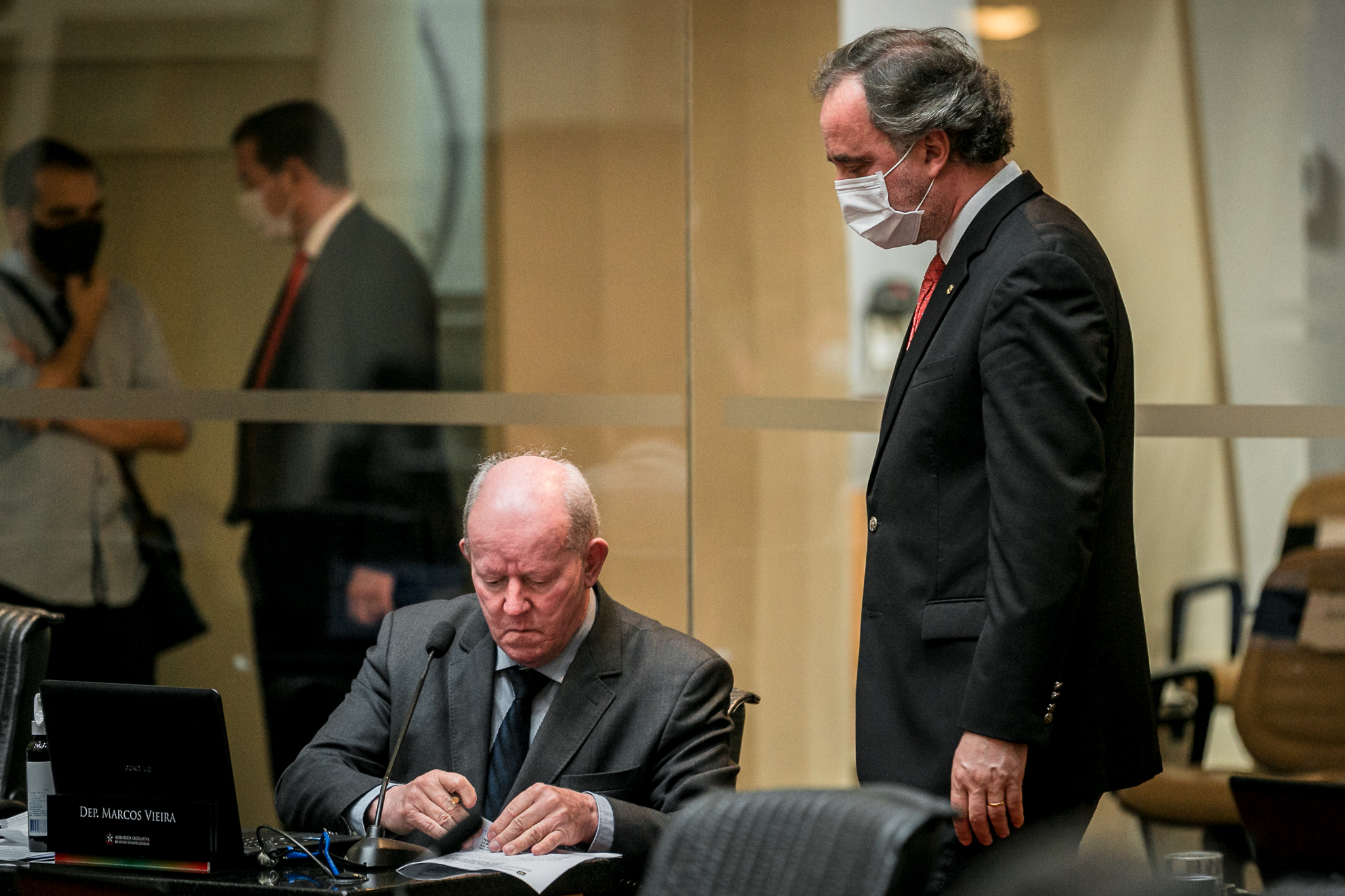 Deputado Kennedy Nunes (PSD) e Deputado Marcos Vieira (PDSB)