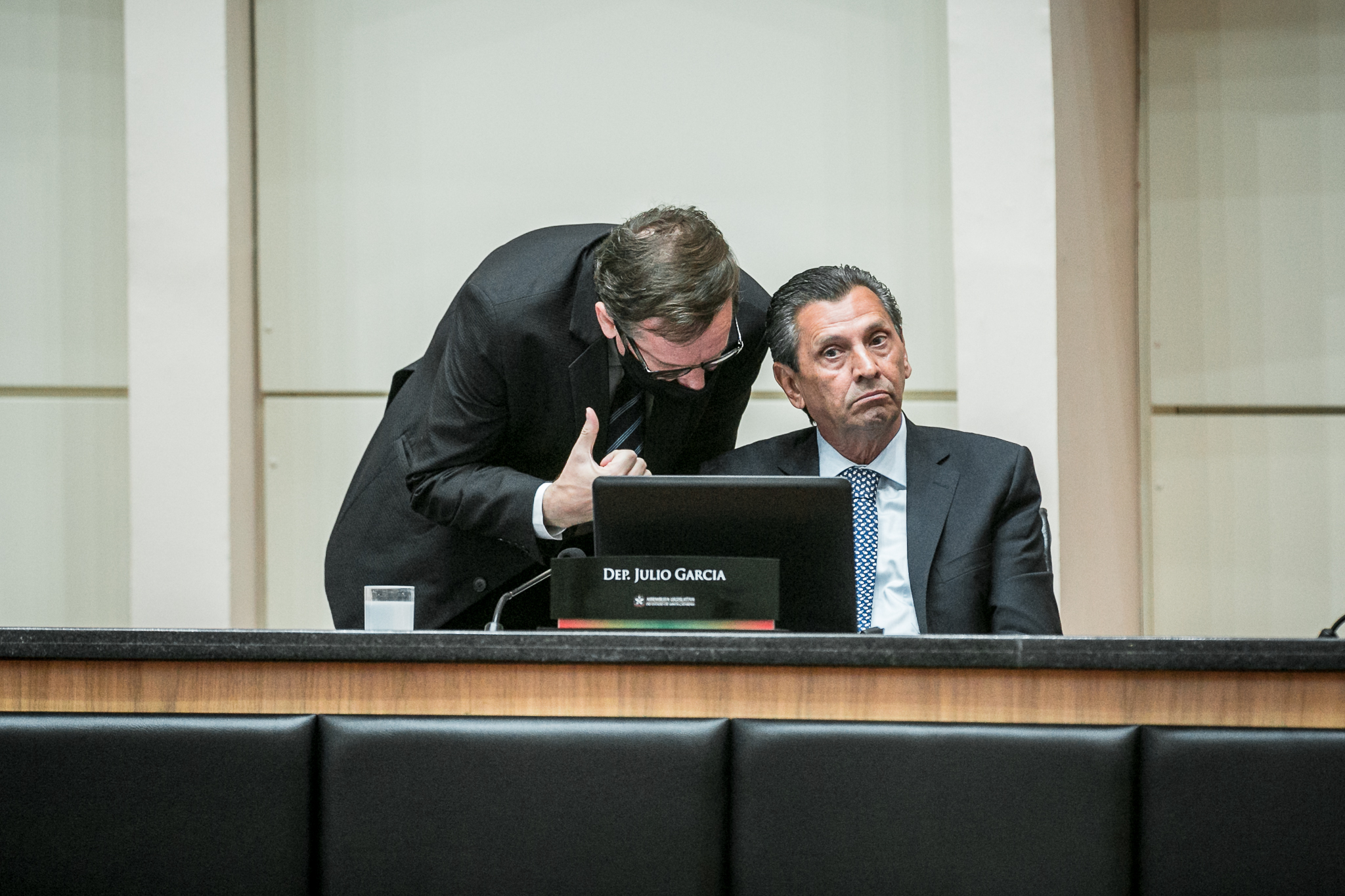 Deputado Júlio Garcia (PSD) e Deputado Jair Miotto (PSC)