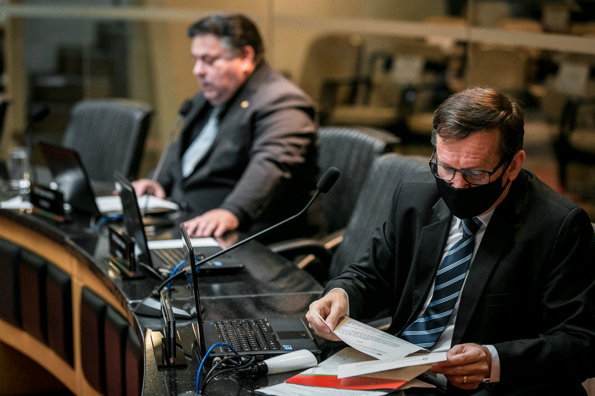 Deputado Jair Miotto (PSC) e Deputado Sérgio Motta (REPUBLICANOS)