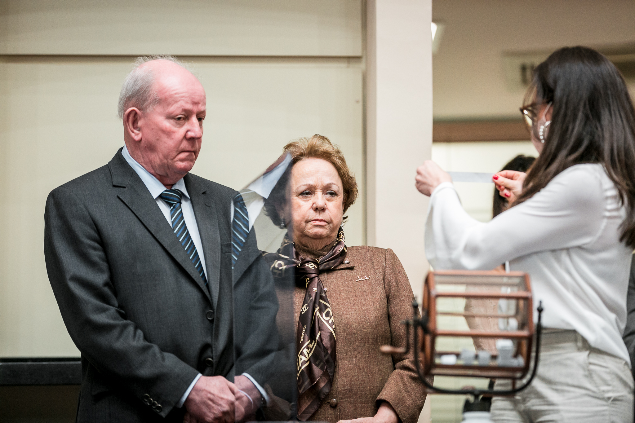Deputado Marcos Vieira (PSDB) e Desembargadora Sonia Maria Schmitz