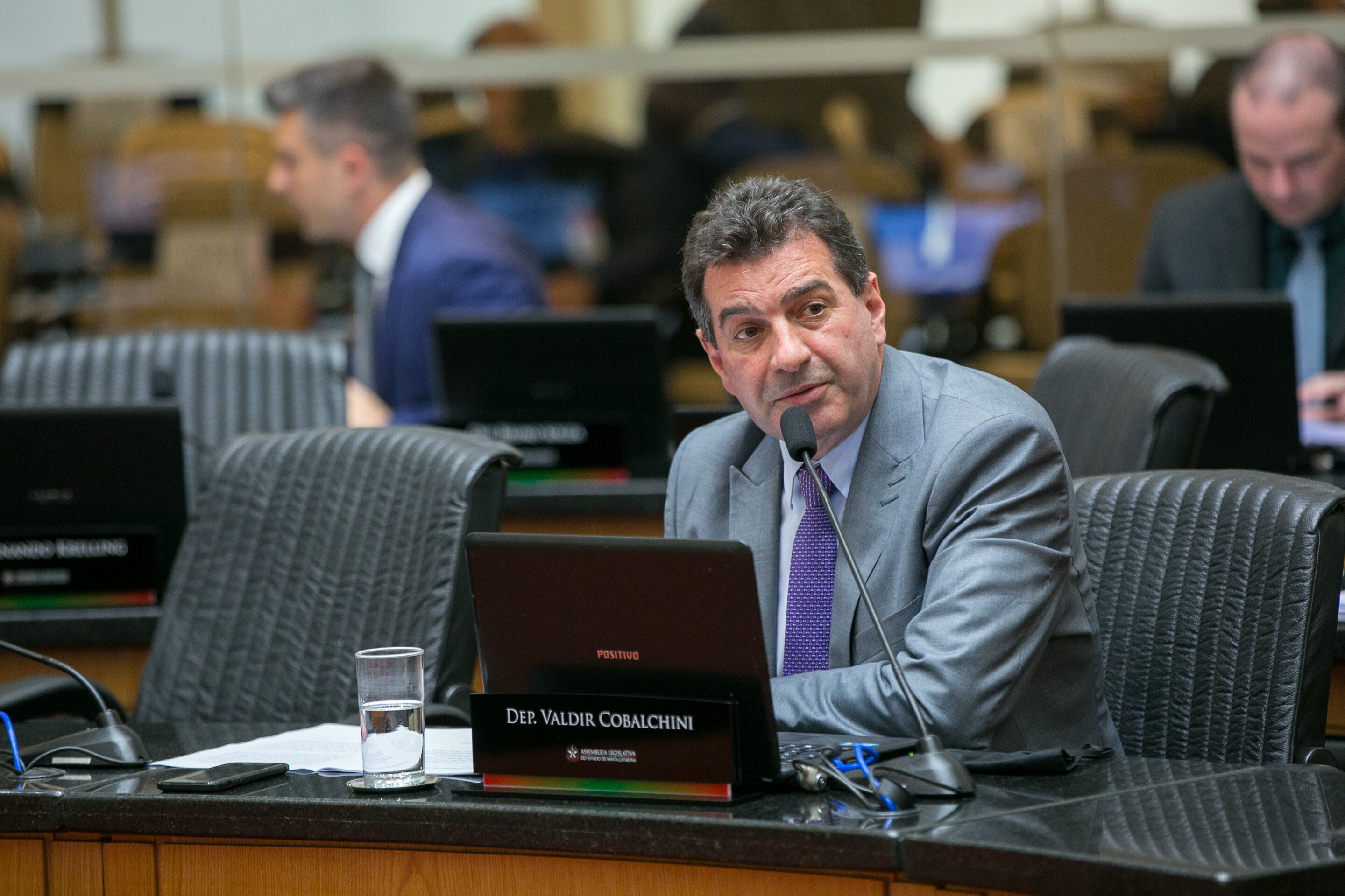 Deputado Valdir Cobalchini (MDB).