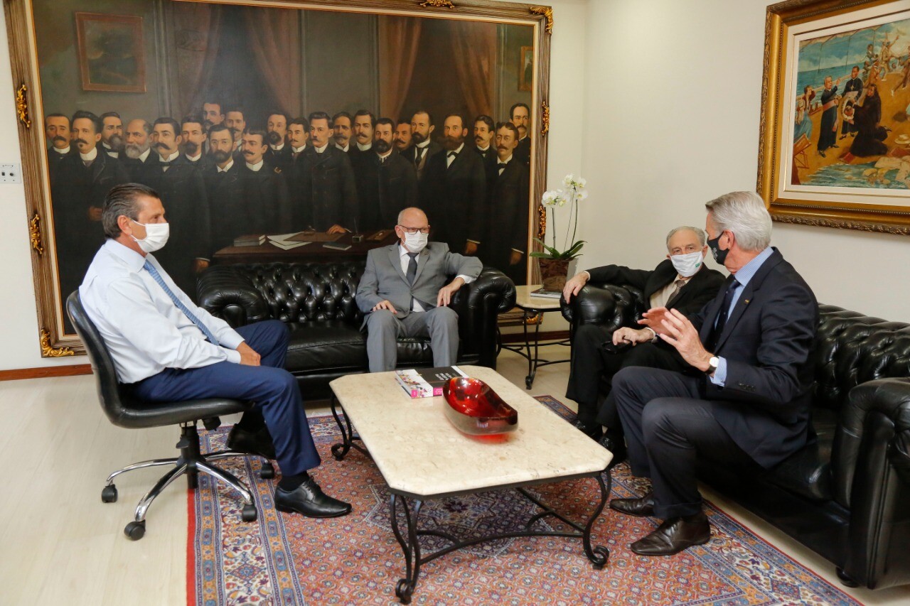 Presidente eleito da Facisc visita a Assembleia Legislativa