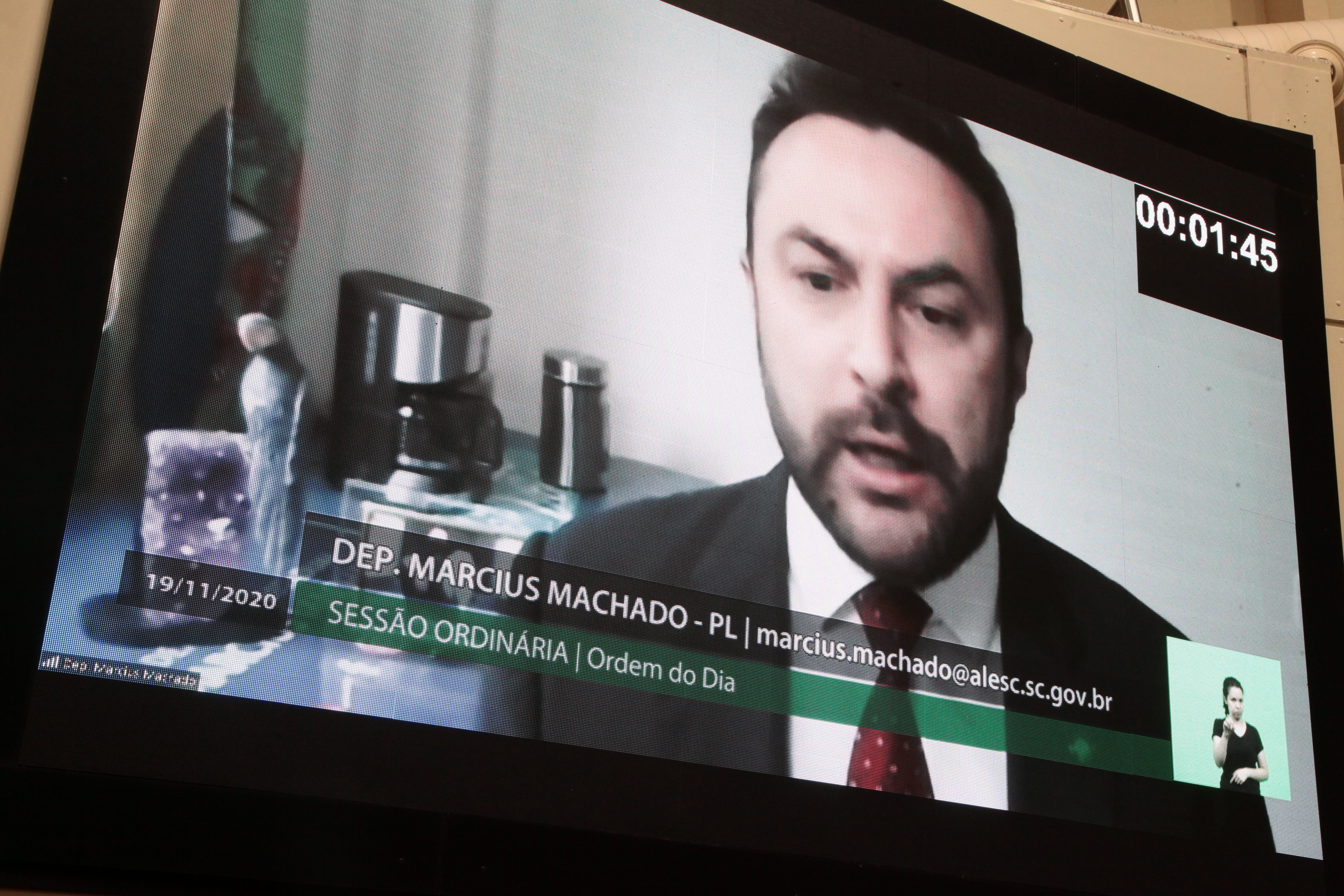Sessão Ordinária Virtual - Deputado Marcius Machado (PL)