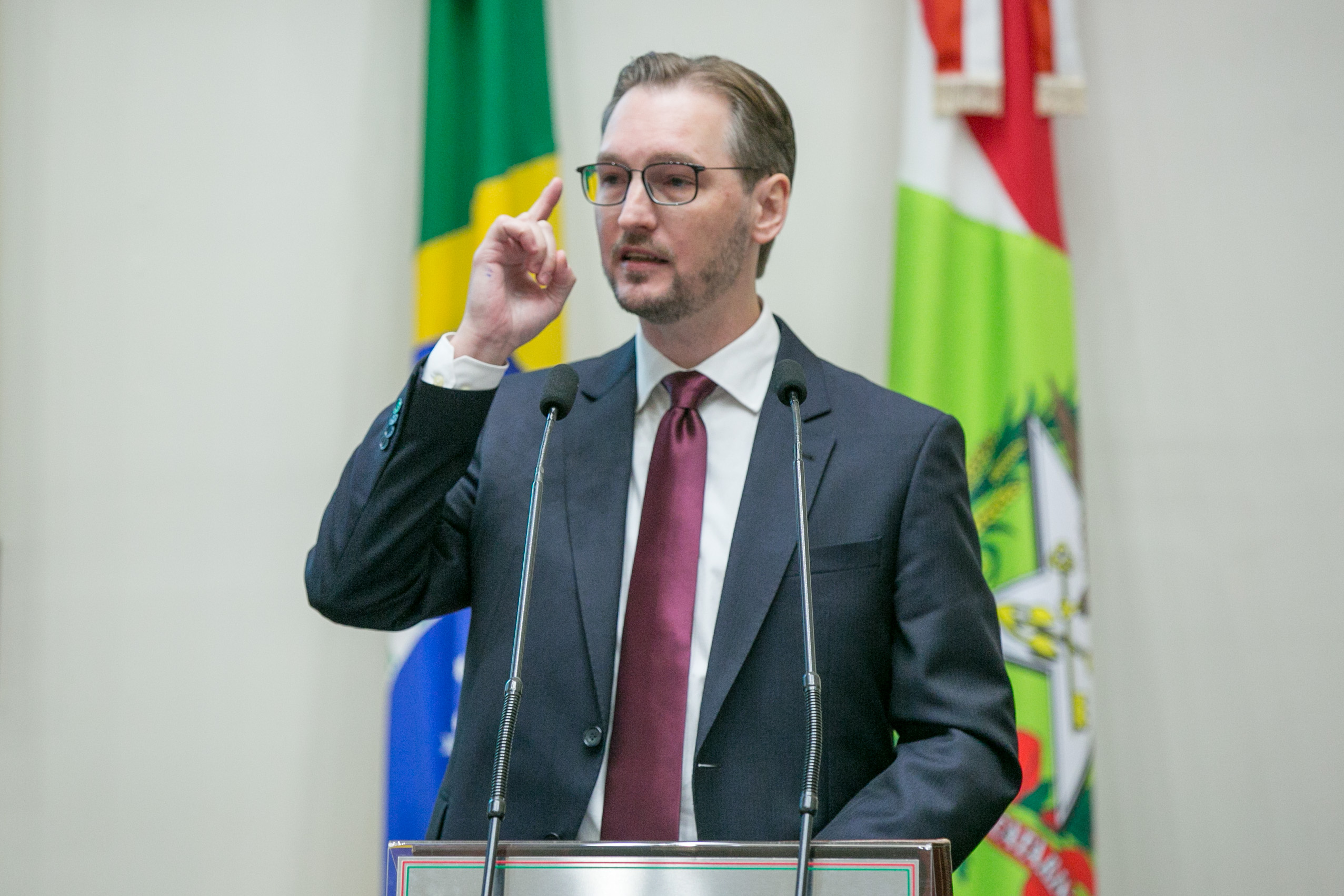 Advogado Macos Probst, defesa do governador Carlos Moisés