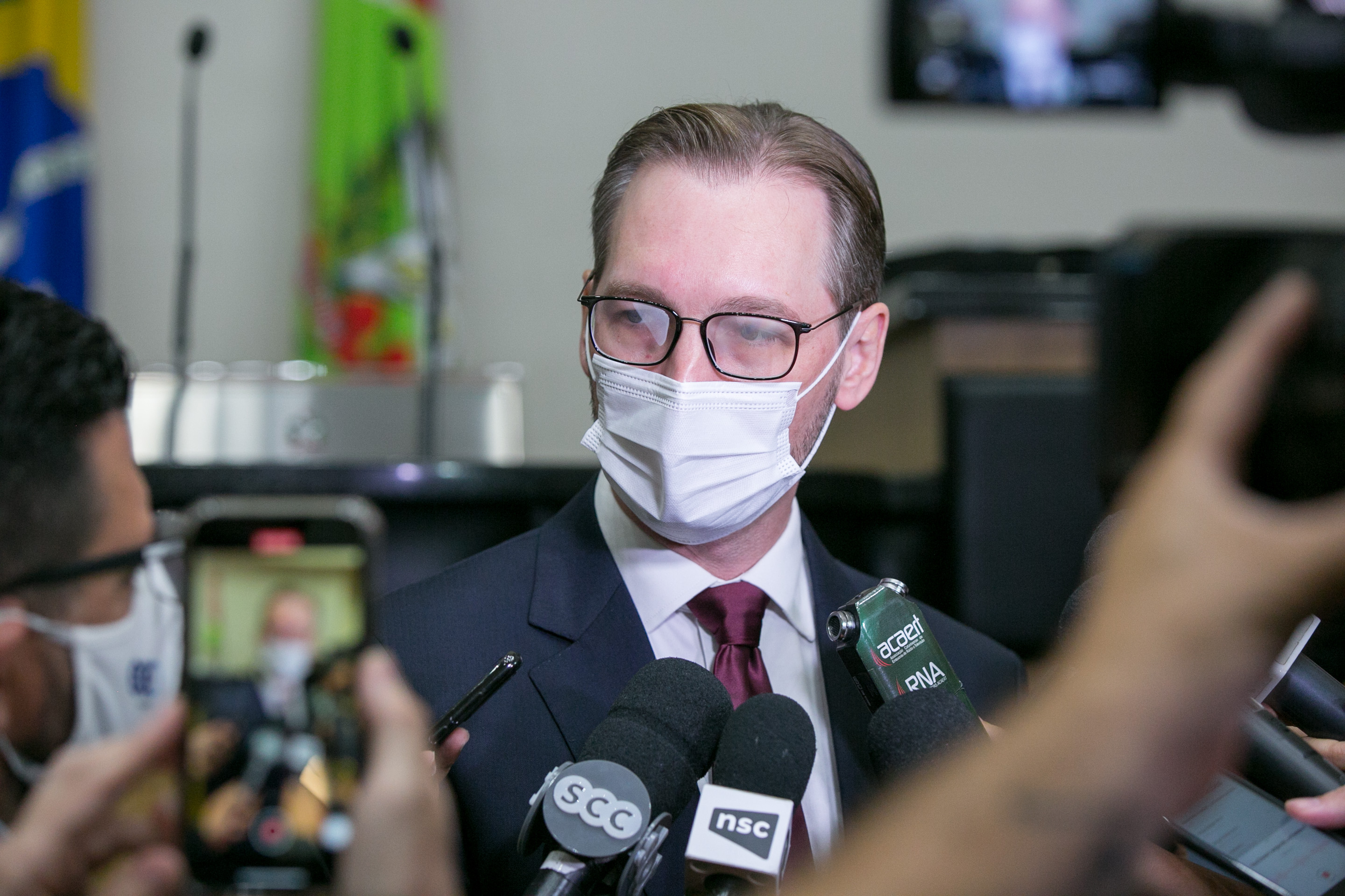 Advogado Macos Probst, defesa do governador Carlos Moisés