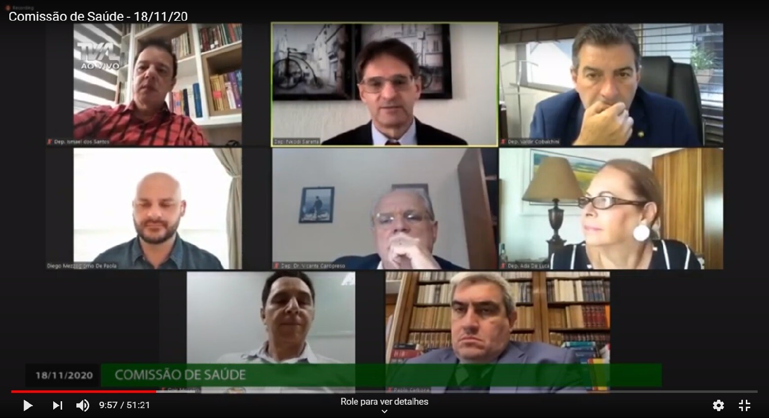 Deputados debatem parceira com Itália para combate à Covid-19
