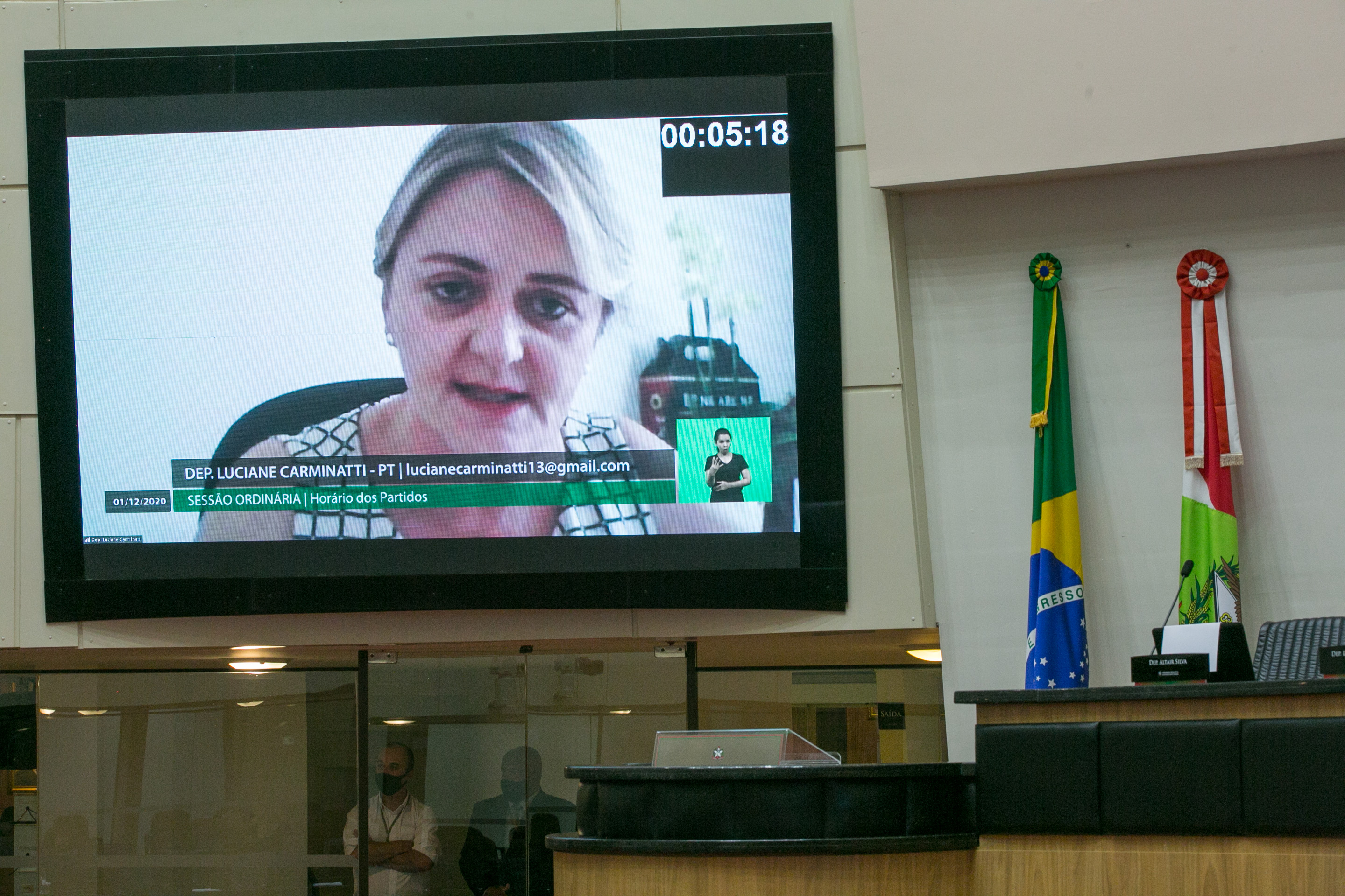 Deputada Luciane Carminatti (PT)