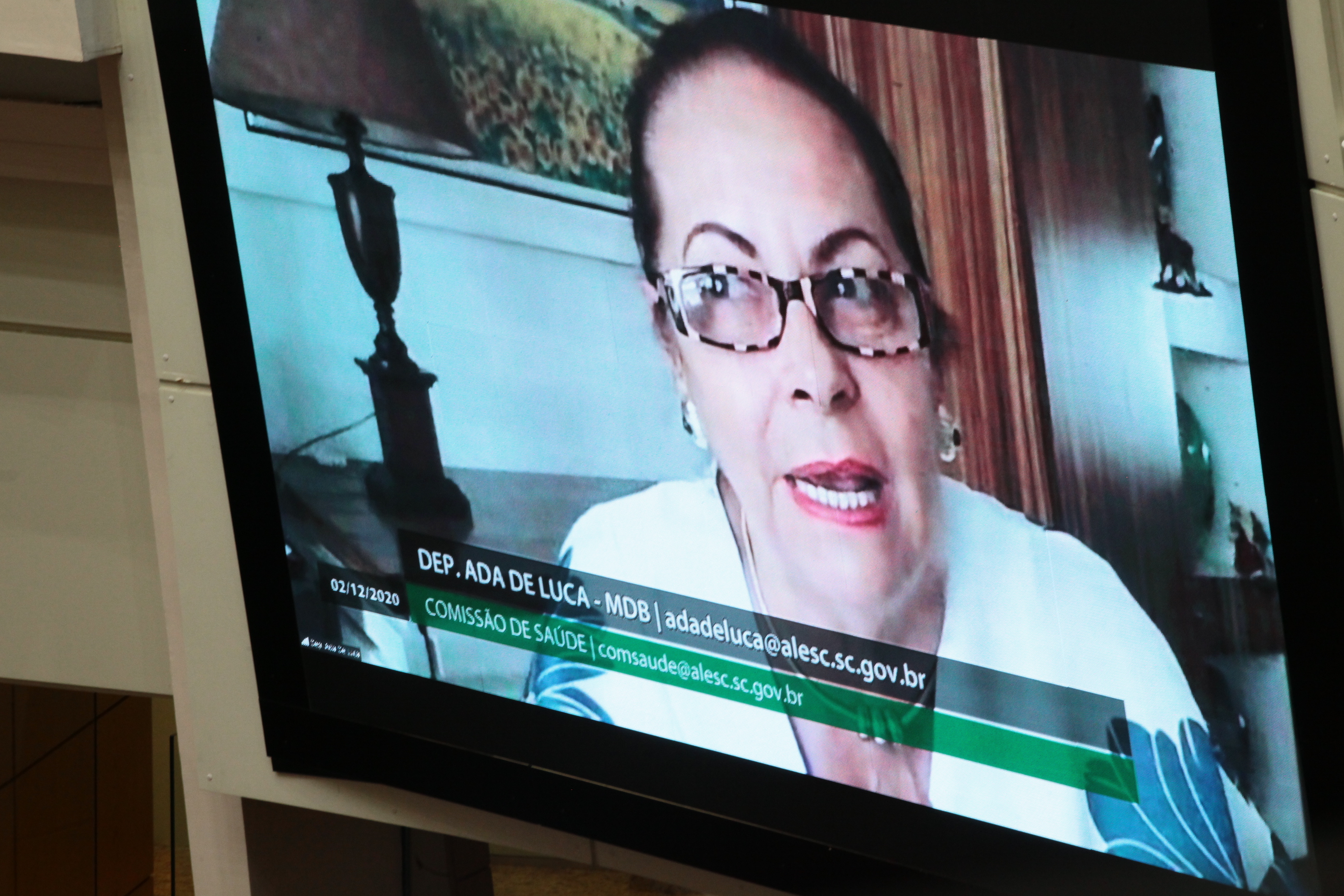 Comissão de Saúde - Deputada Ada Faraco de Luca (MDB)